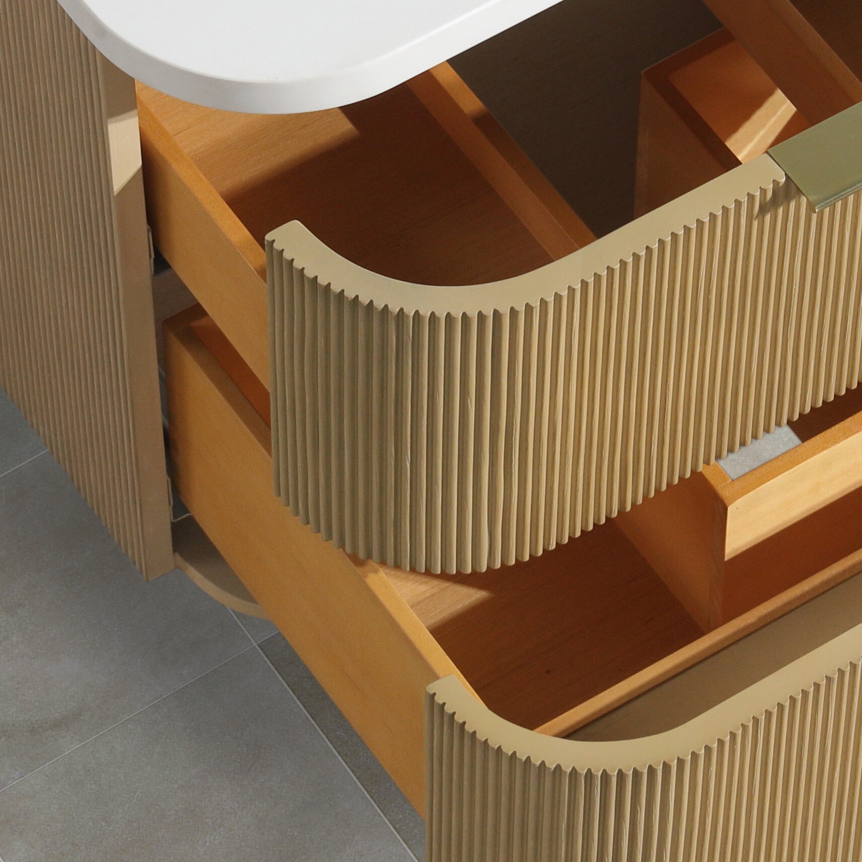 Ari Kitchen & Bath AKB-CHANTAL-24-OAK Bath-Vanity-Combo - View #10