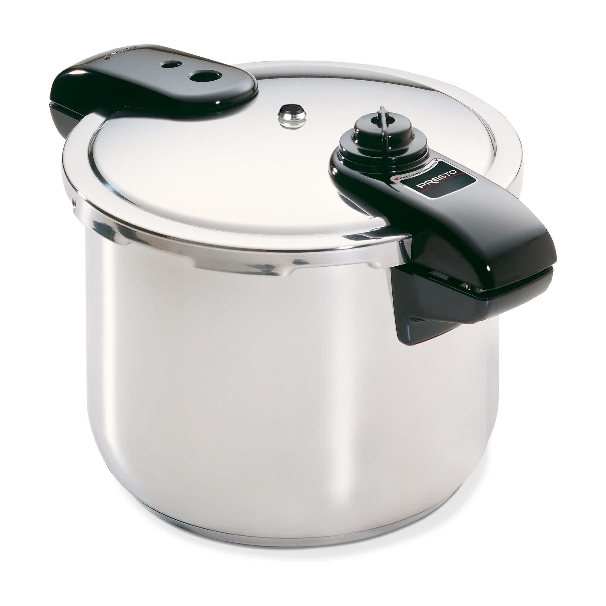 Presto 414852 8 Quart Stainless Steel Pressure Cooker Tri Clad Base Silver