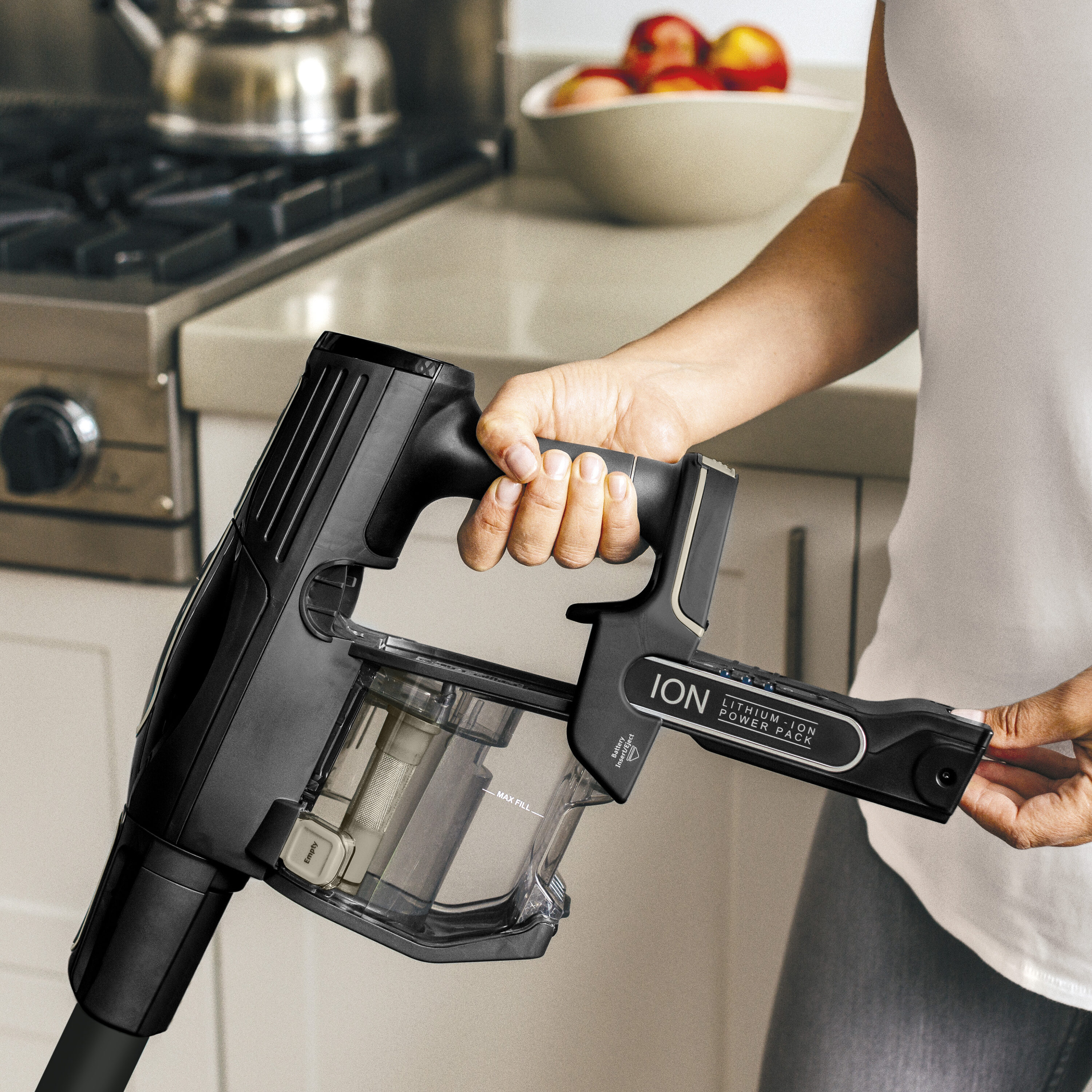 This handheld vacuum with a unique pivoting nozzle and powerful cyclonic  suction is 61% off