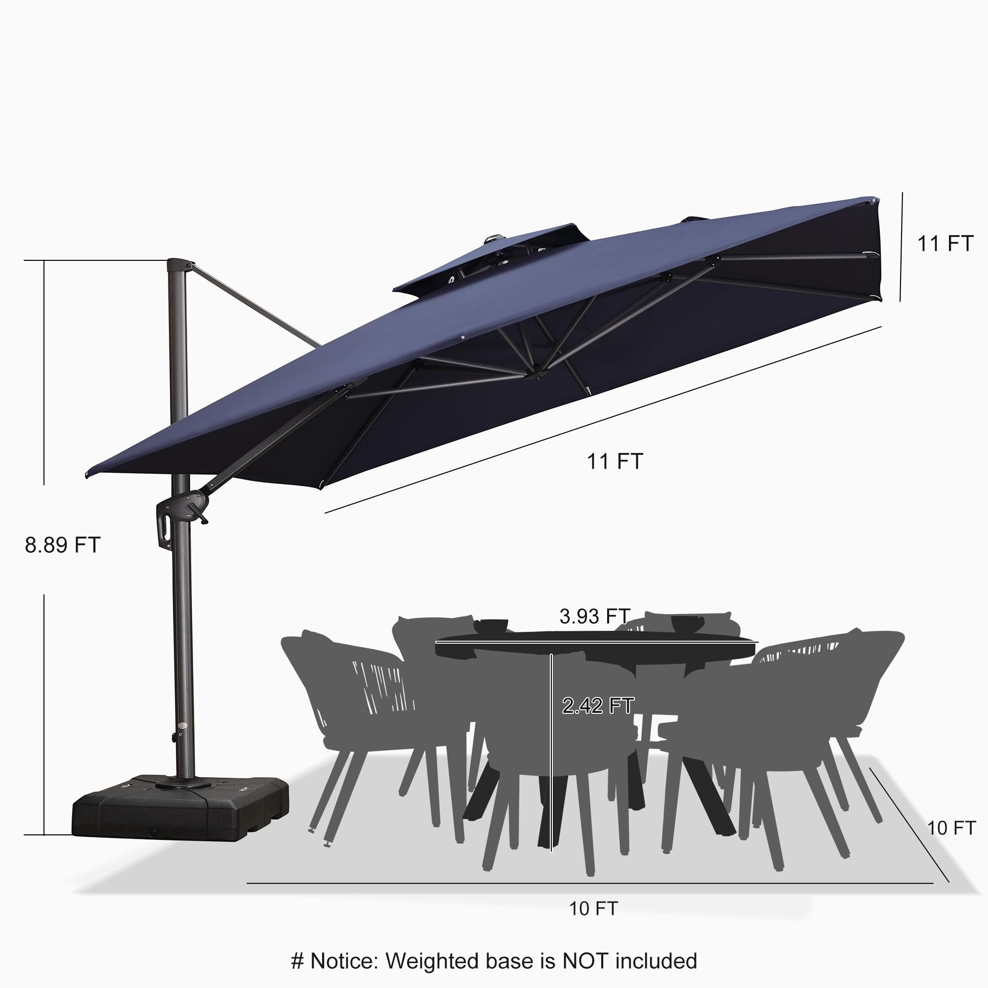 PURPLE LEAF LS04DHS11-NB Umbrellas-2 - View #8