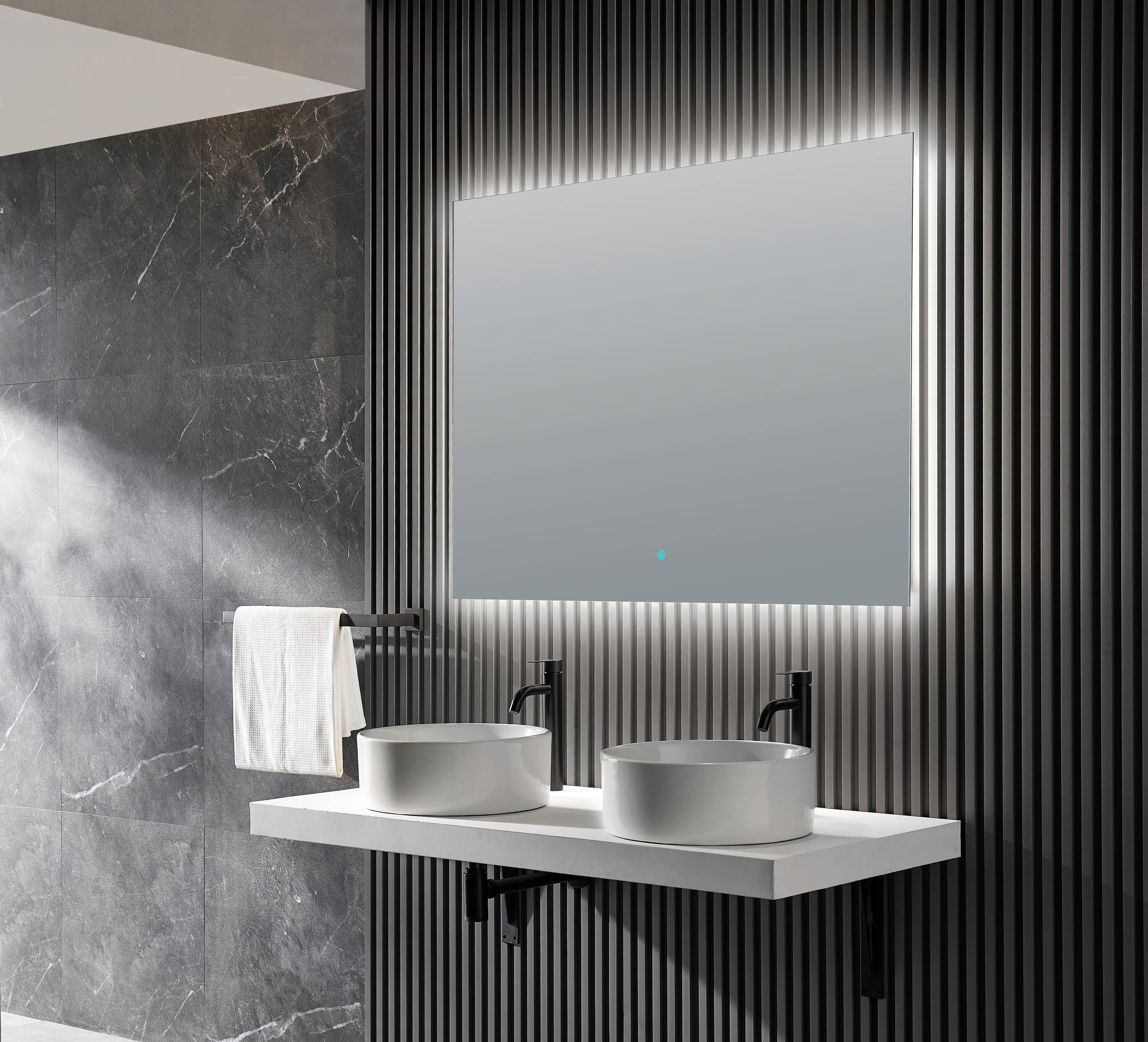 ANZZI BA-LMDFX006AL Framed-Bath-Mirrors - View #8