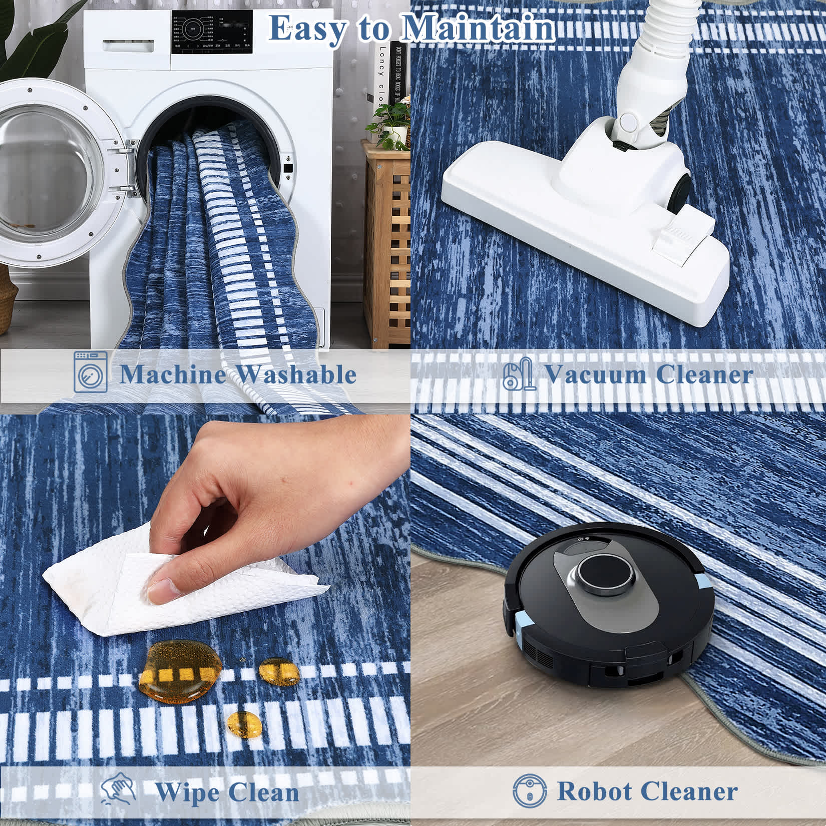 Qeetex SUNNY-PHK-33JPE7TV rugs - View #8