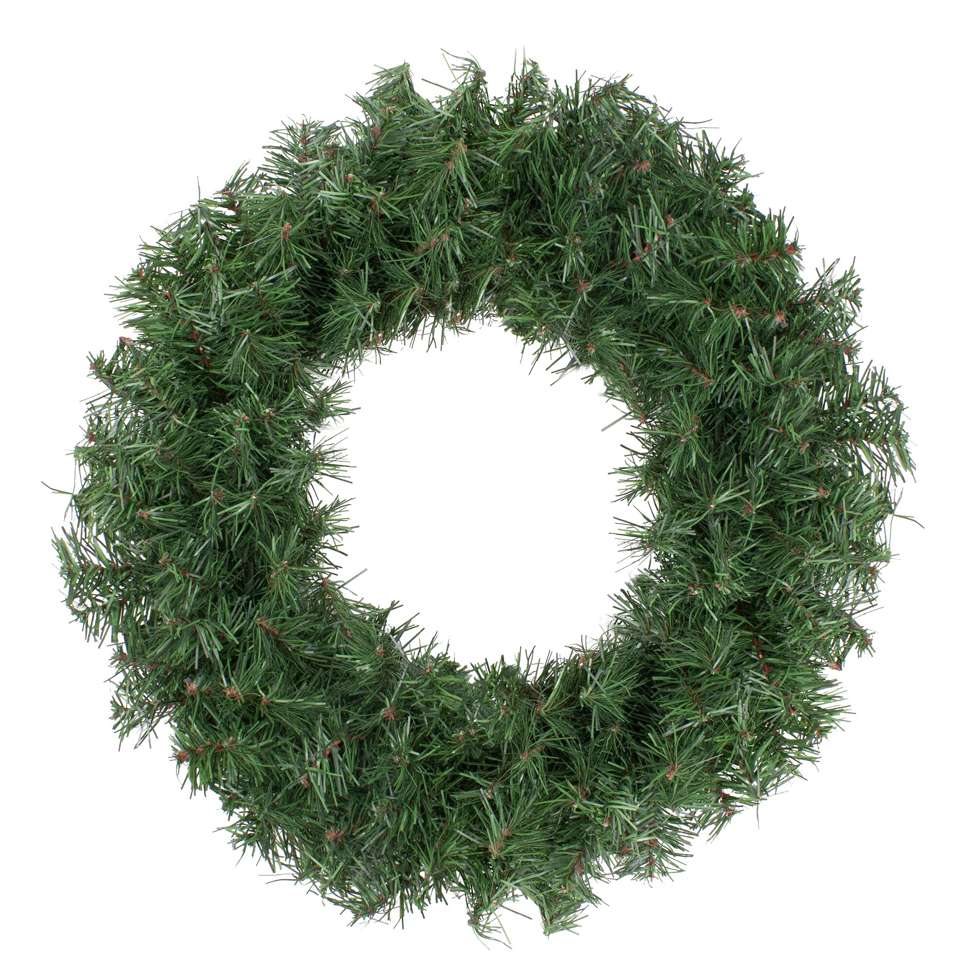 Northlight 18-in Indoor Green Pine Artificial Christmas Wreath in the ...