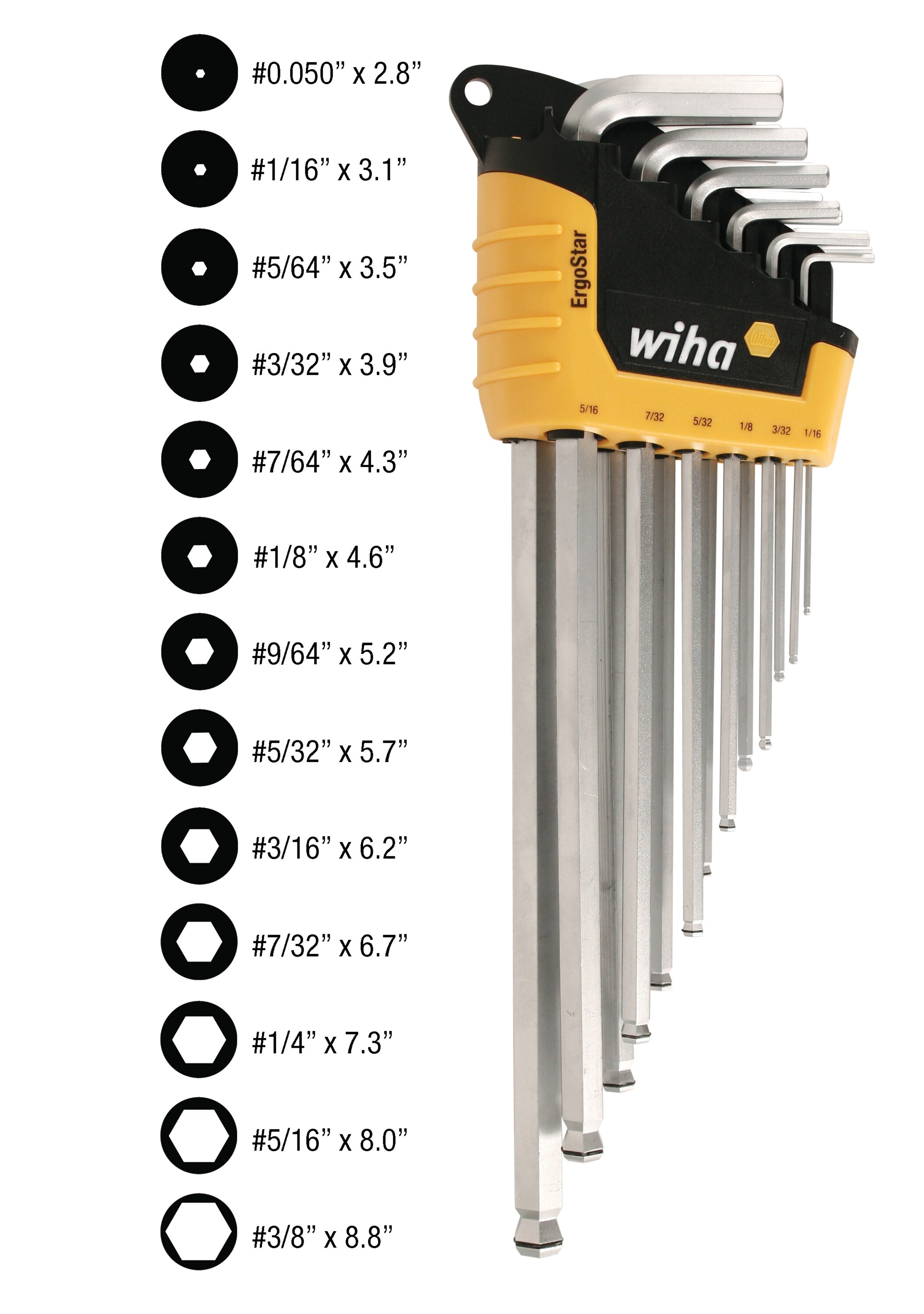 Wiha 66991 Hex-Torx-Key - View #4