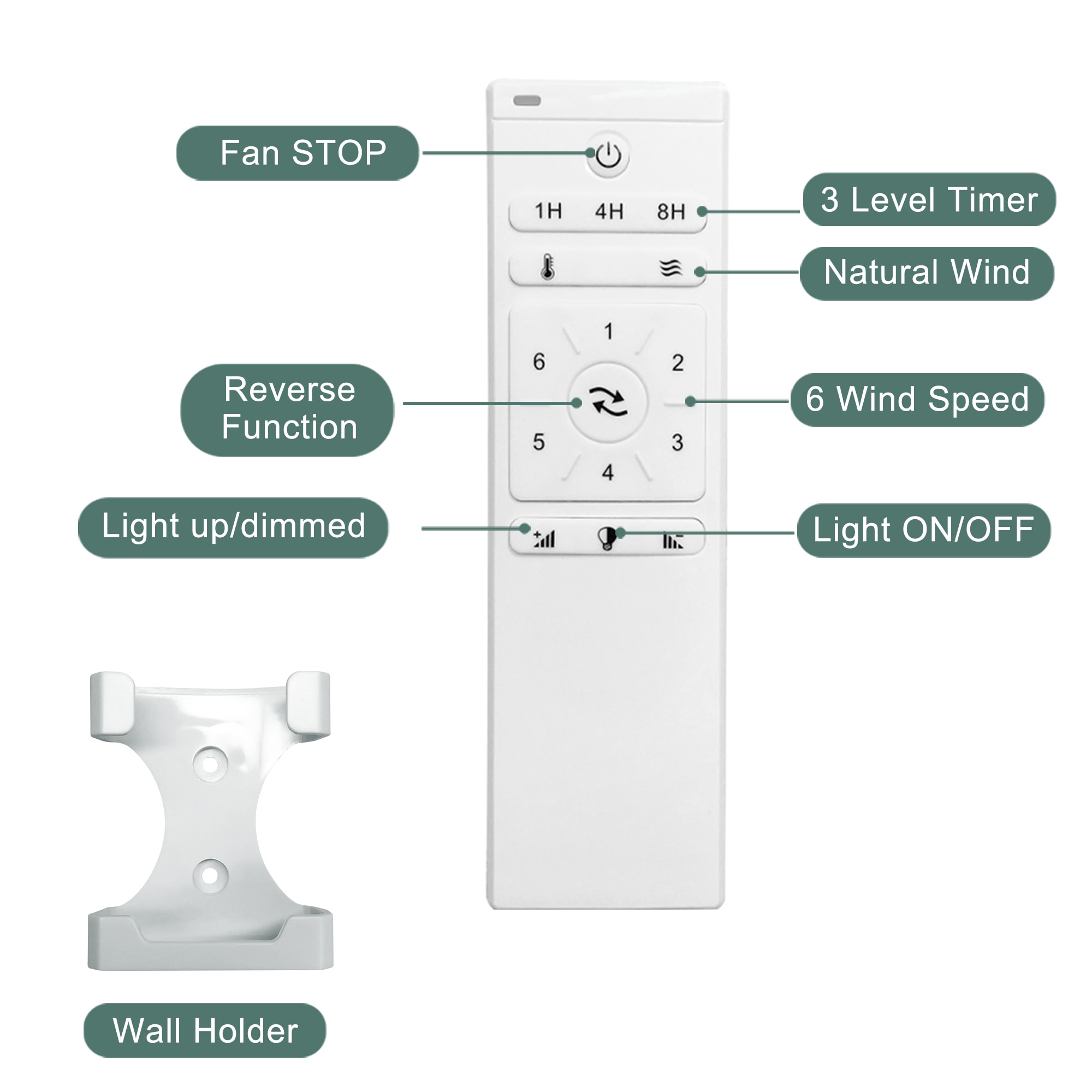 Kahomvis KB-QP56K-01SL Ceiling-Fans - View #6
