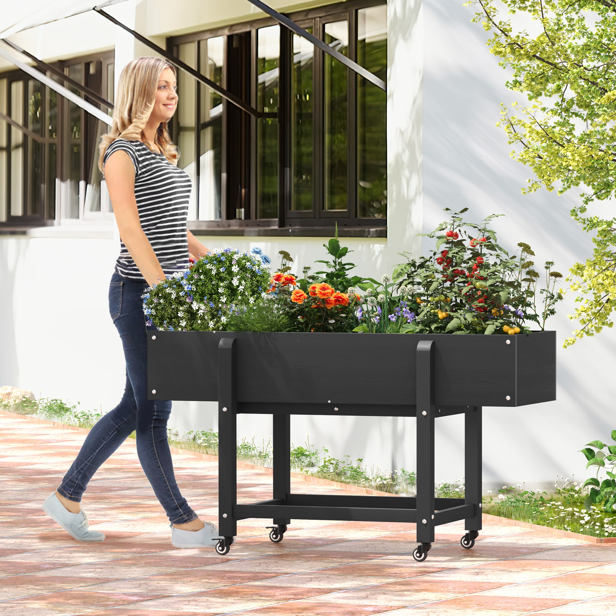 LUE BONA TX-005-03LS Raised-Planter-Boxes - View #11