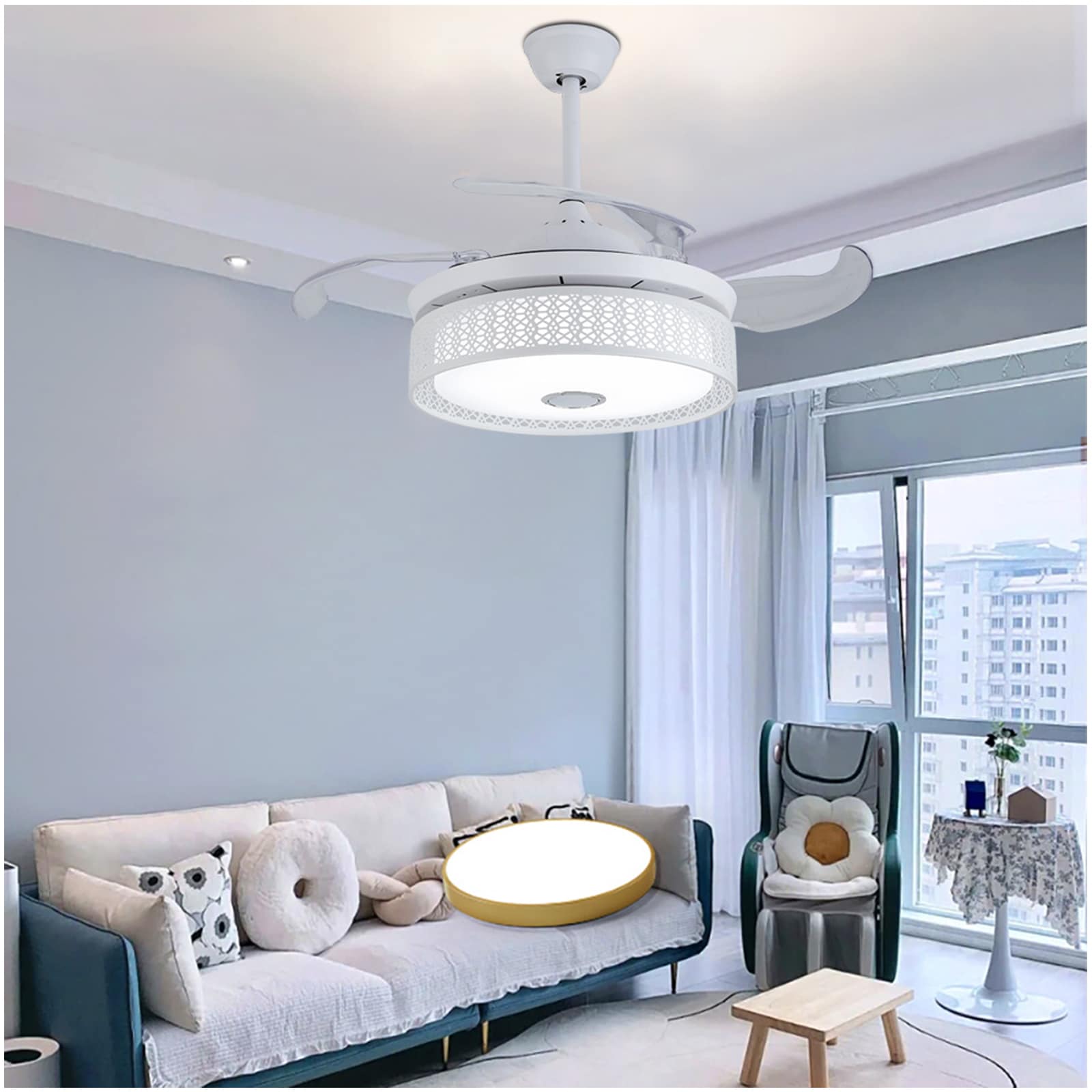 Oukaning HG-HSYXF-4337-US-1 Ceiling-Fans - View #8
