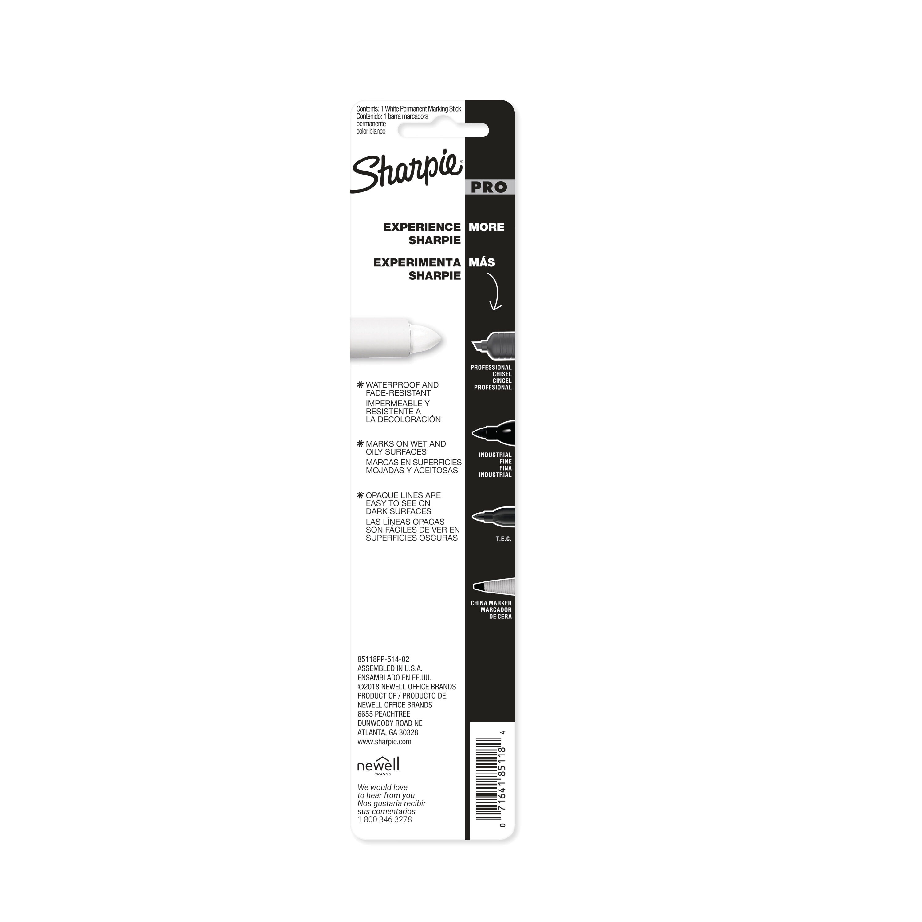 Sharpie Mean Streak White Marker 85018 from Sharpie - Acme Tools