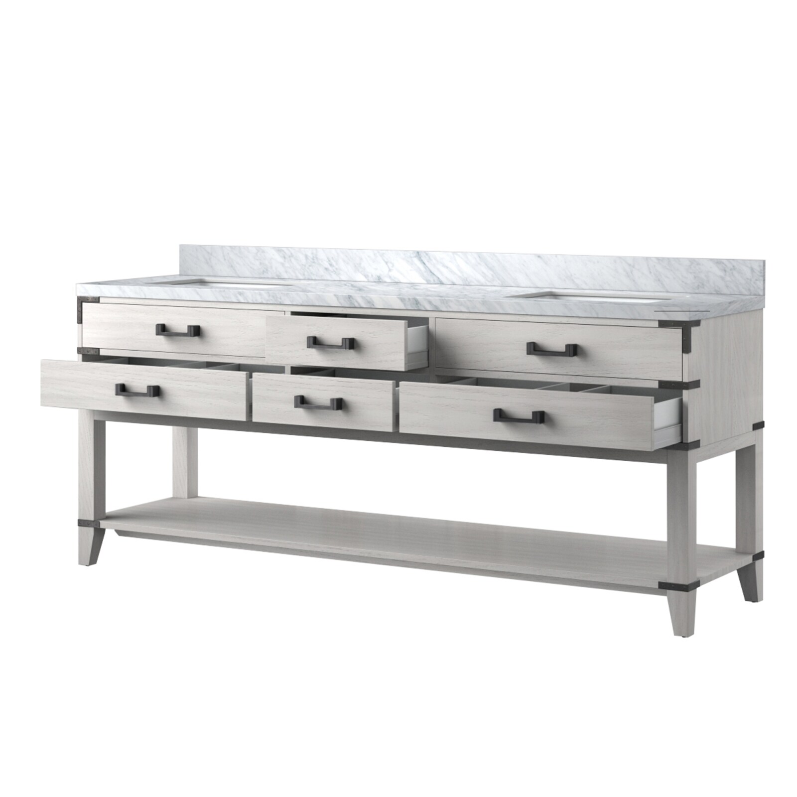 Lexora LVGR80DM100 Bath-Vanity-Combo - View #3