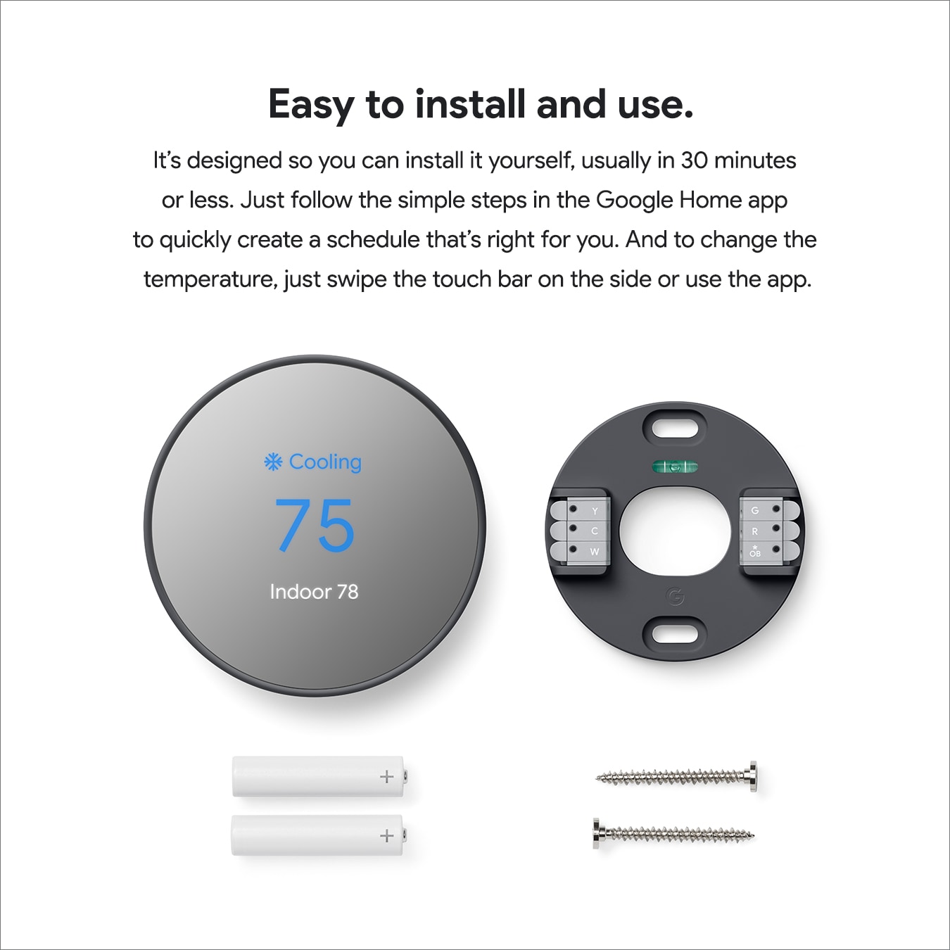 Lcd Nest Smart Thermostats At Lowes Com