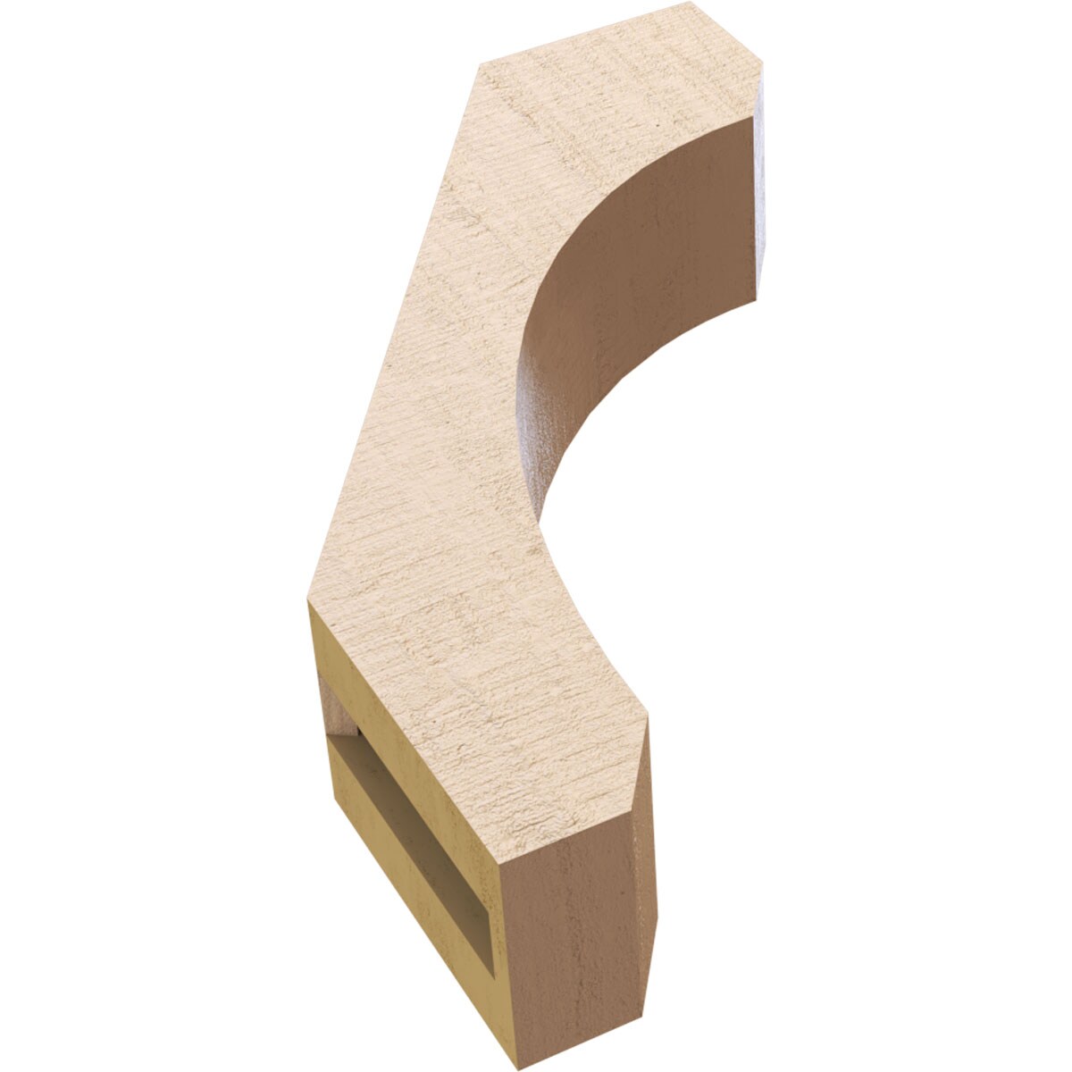 Ekena Millwork BRCUR03X10X14LECRCPR braces - View #7