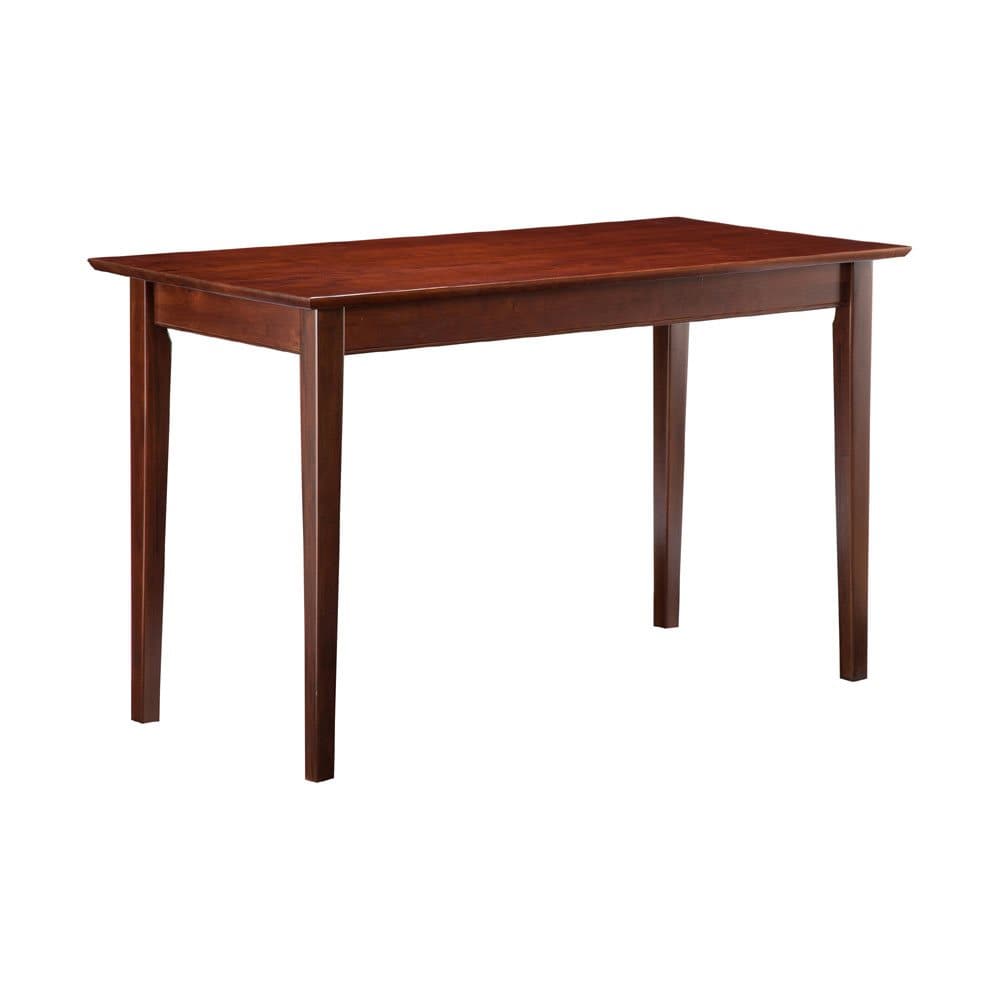 SHW Mission 32 Inches Office Desk, Walnut, Size: 32-Inch