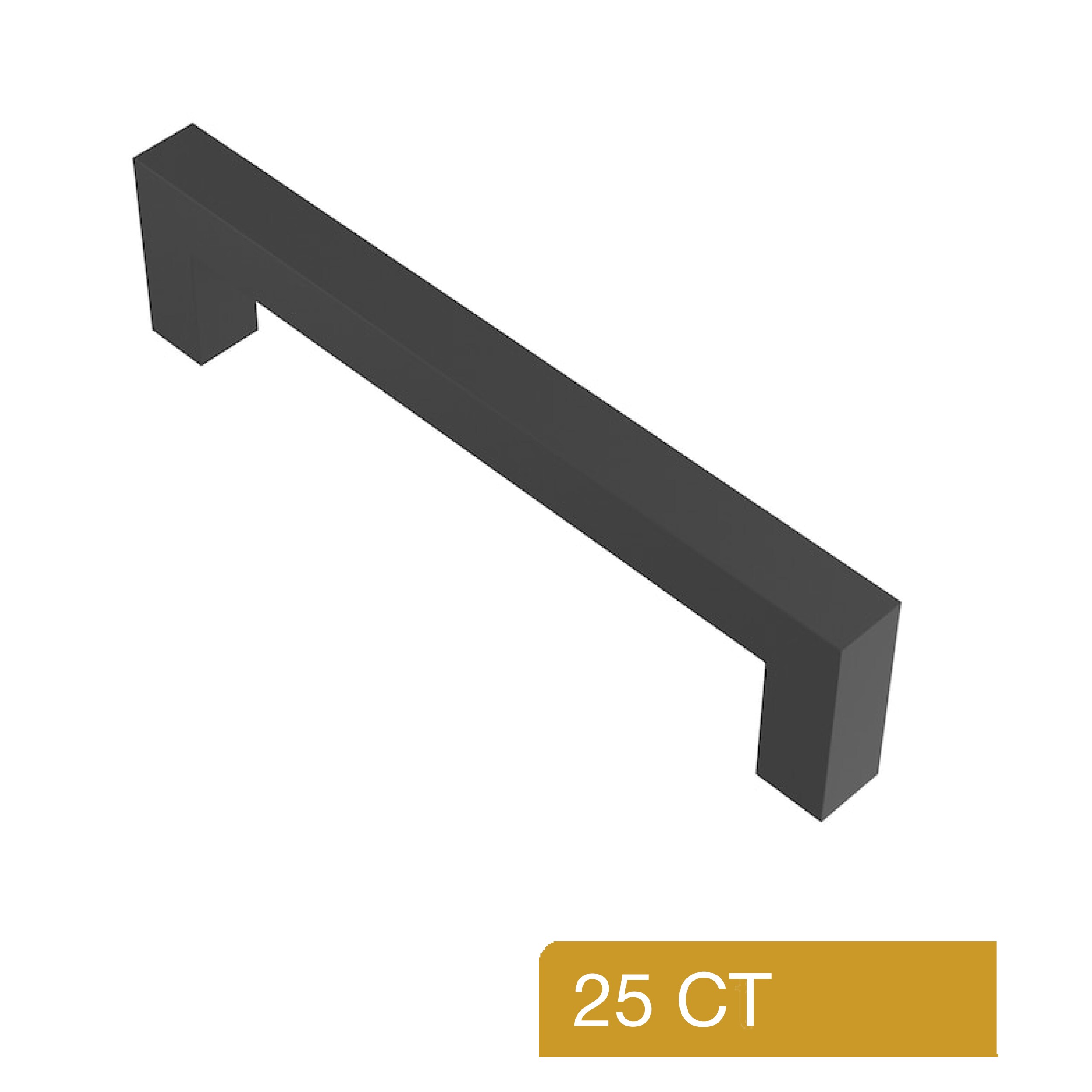 Style Selections HW-074-MB-25PK Cabinet-Pulls - View #2