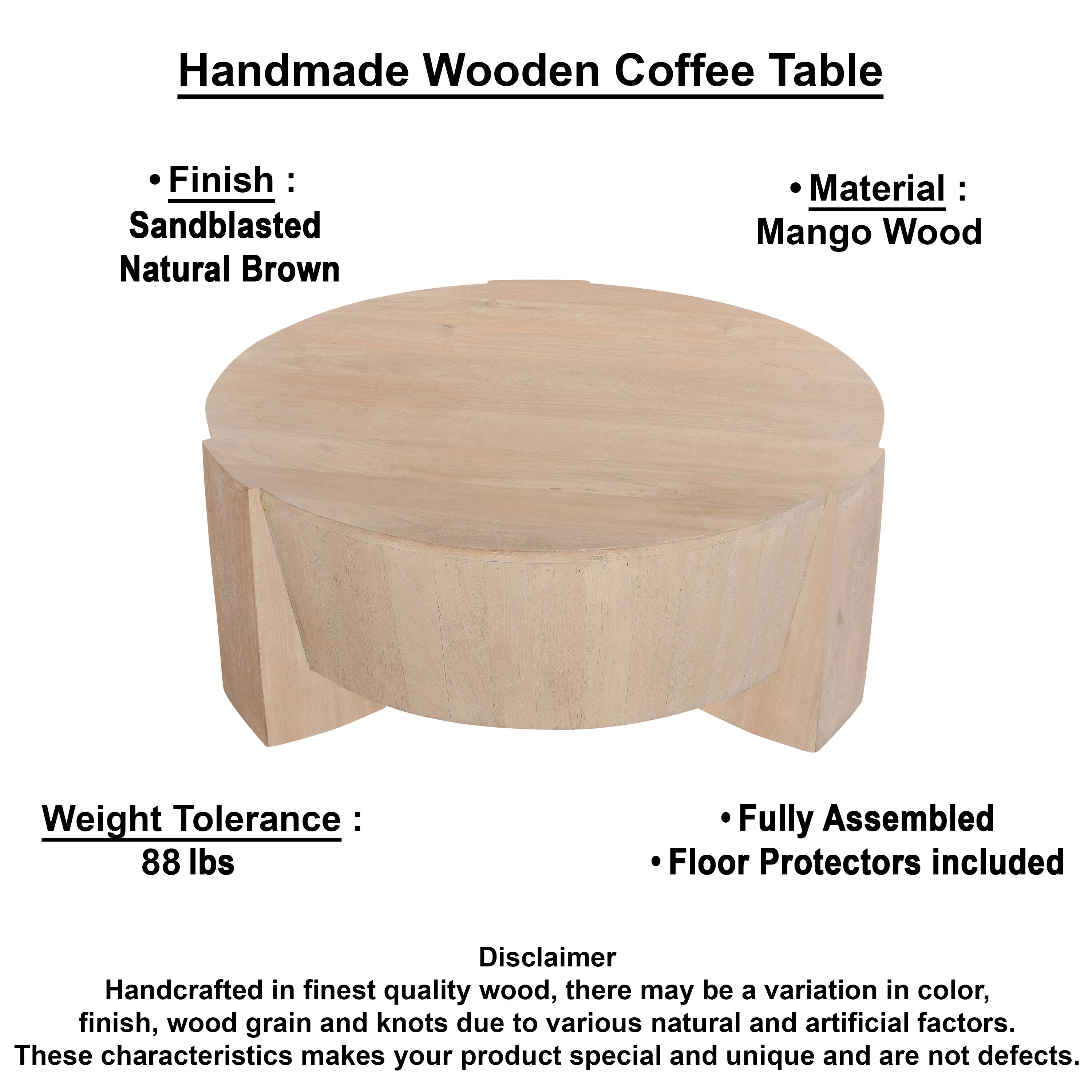 Benzara UPT-326653 Coffee-Tables - View #7