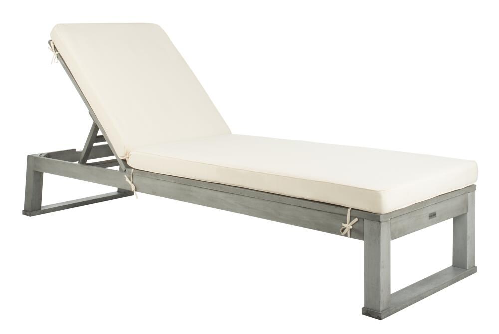 white grey sun lounger