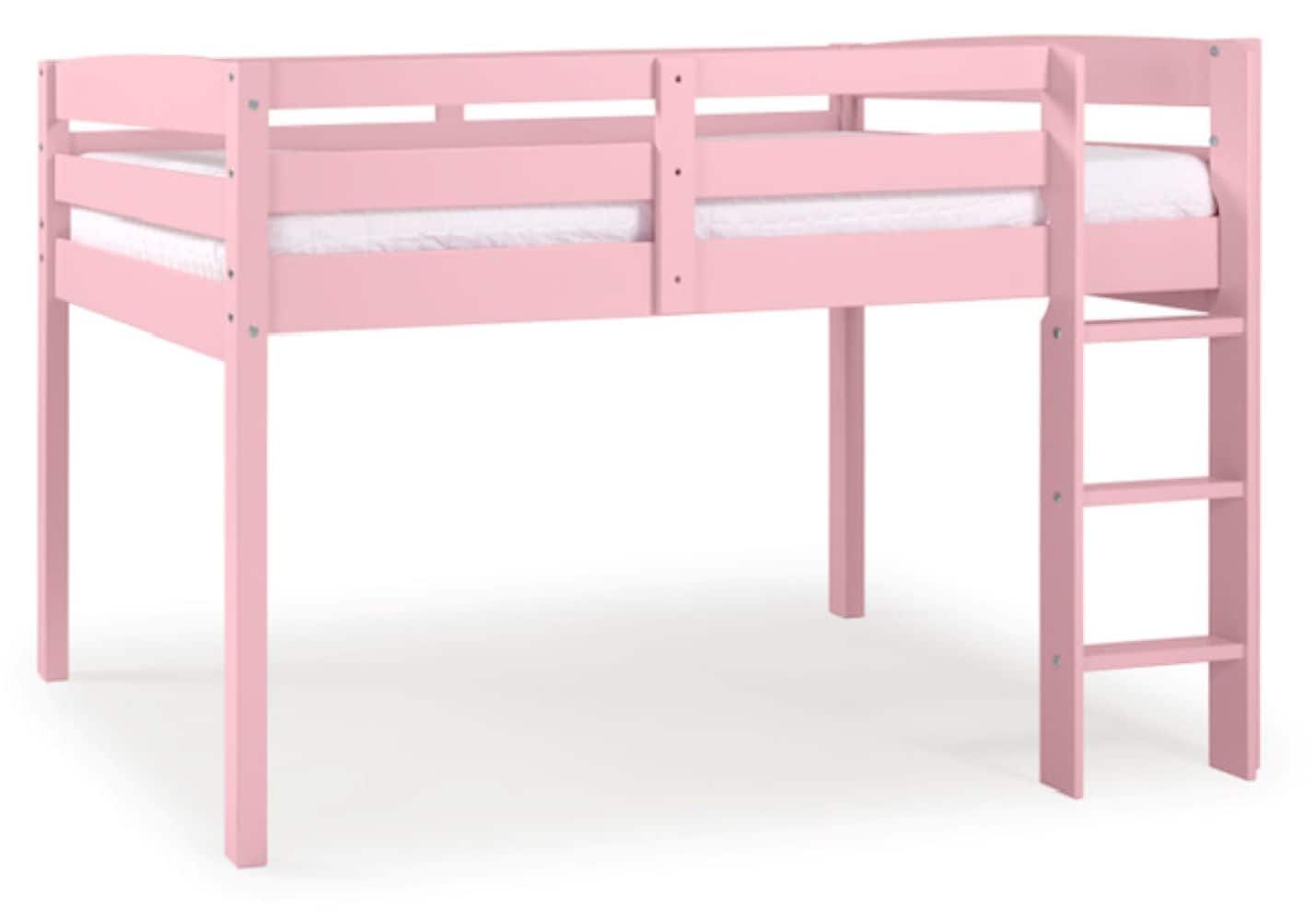 Camaflexi T1305F Tribeca Pink Full loft Bunk Bed