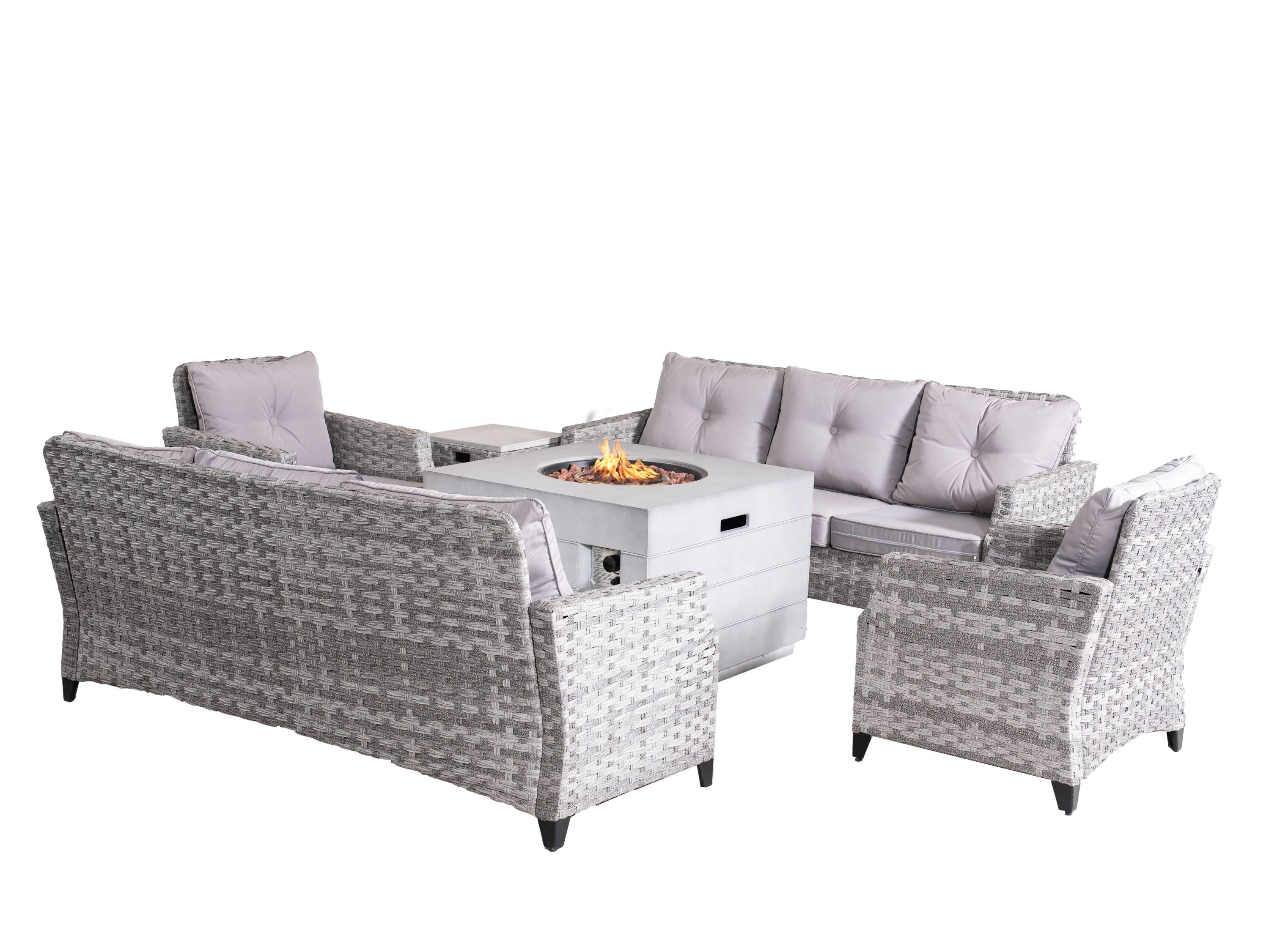 Direct Wicker DWS-183S2ST&2140 Patio-Conversation-Sets - View #5