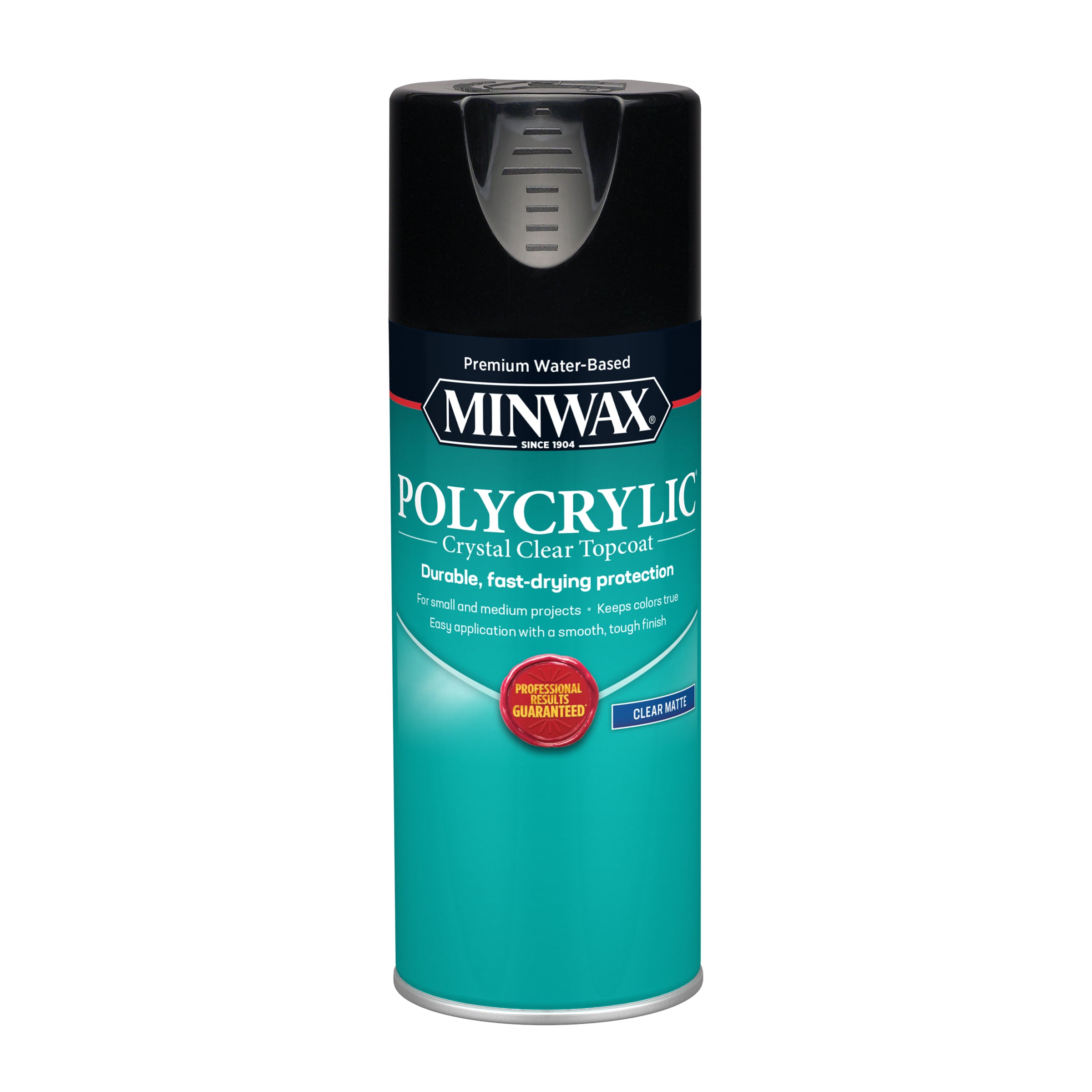 Minwax 366660000 11.5 oz Polycrylic Water-Based Polyurethane Aerosol Spray Clear Matte