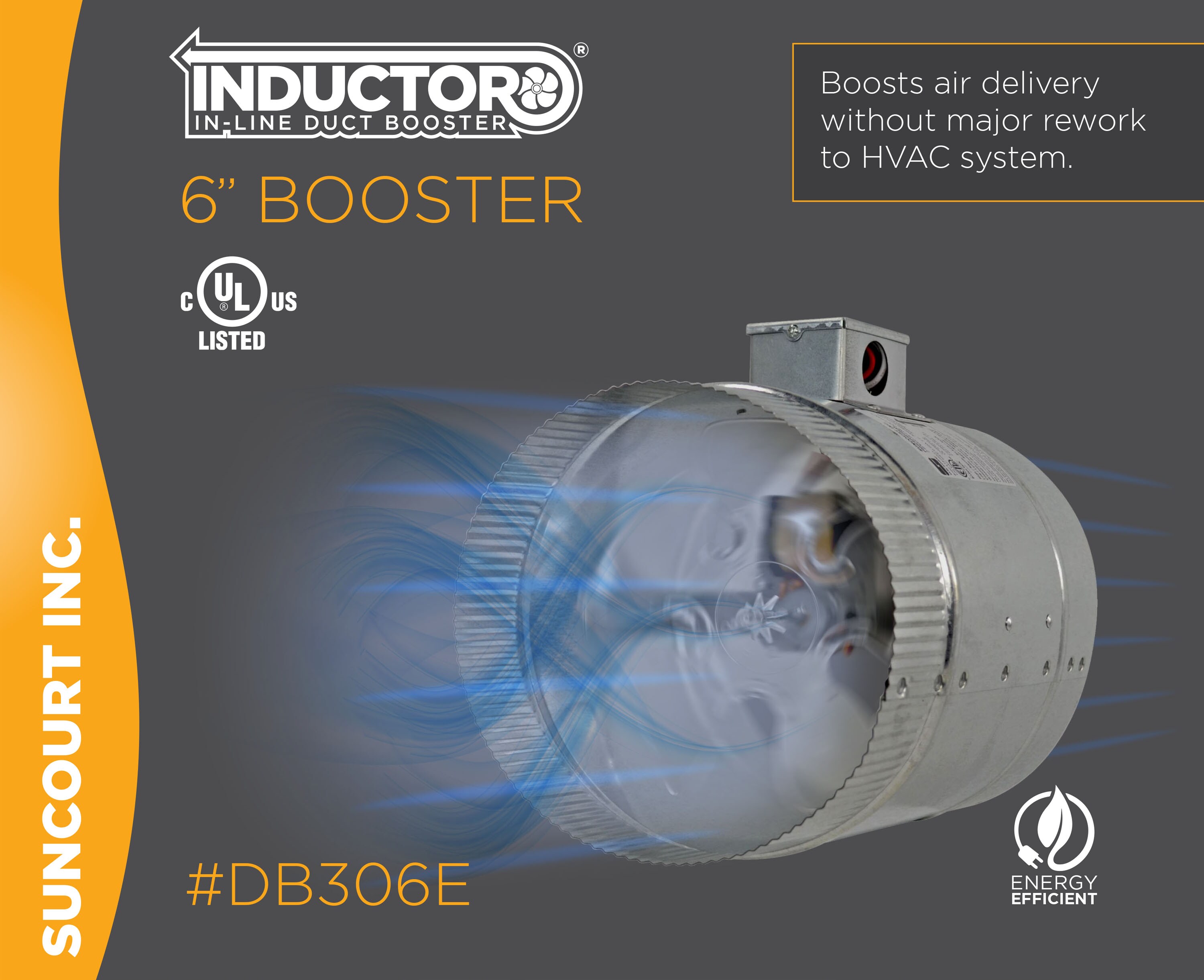 SUNCOURT DB306E Duct-Fans - View #2