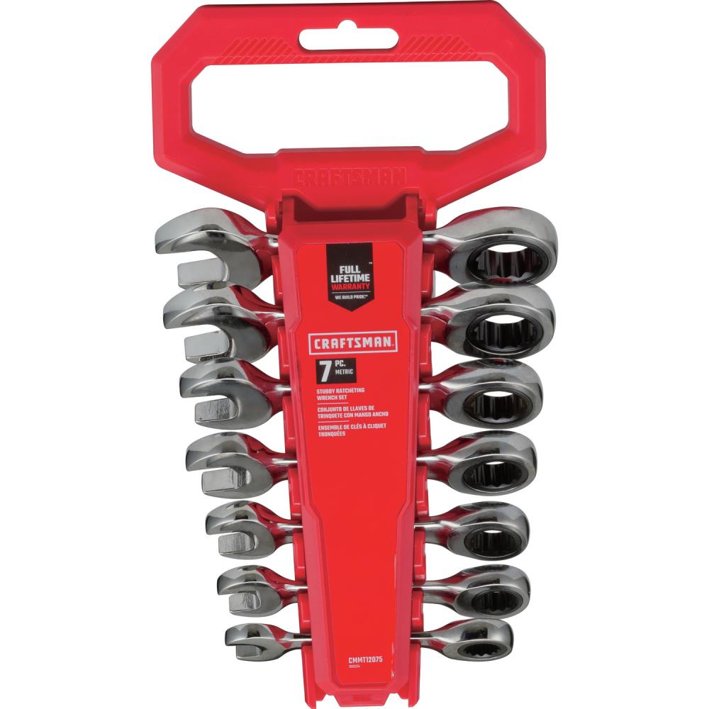 CRAFTSMAN 7-Piece Set Metric Ratchet Wrench in the Ratchet