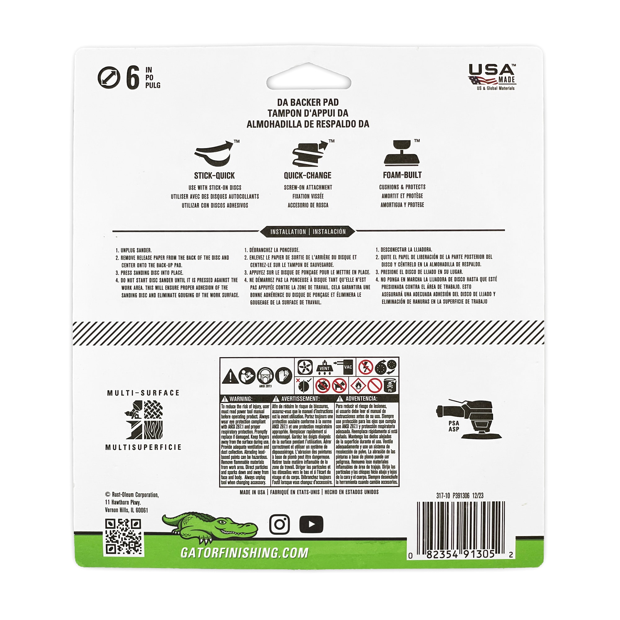 Gator 391305 Pt-Sandpaper - View #2