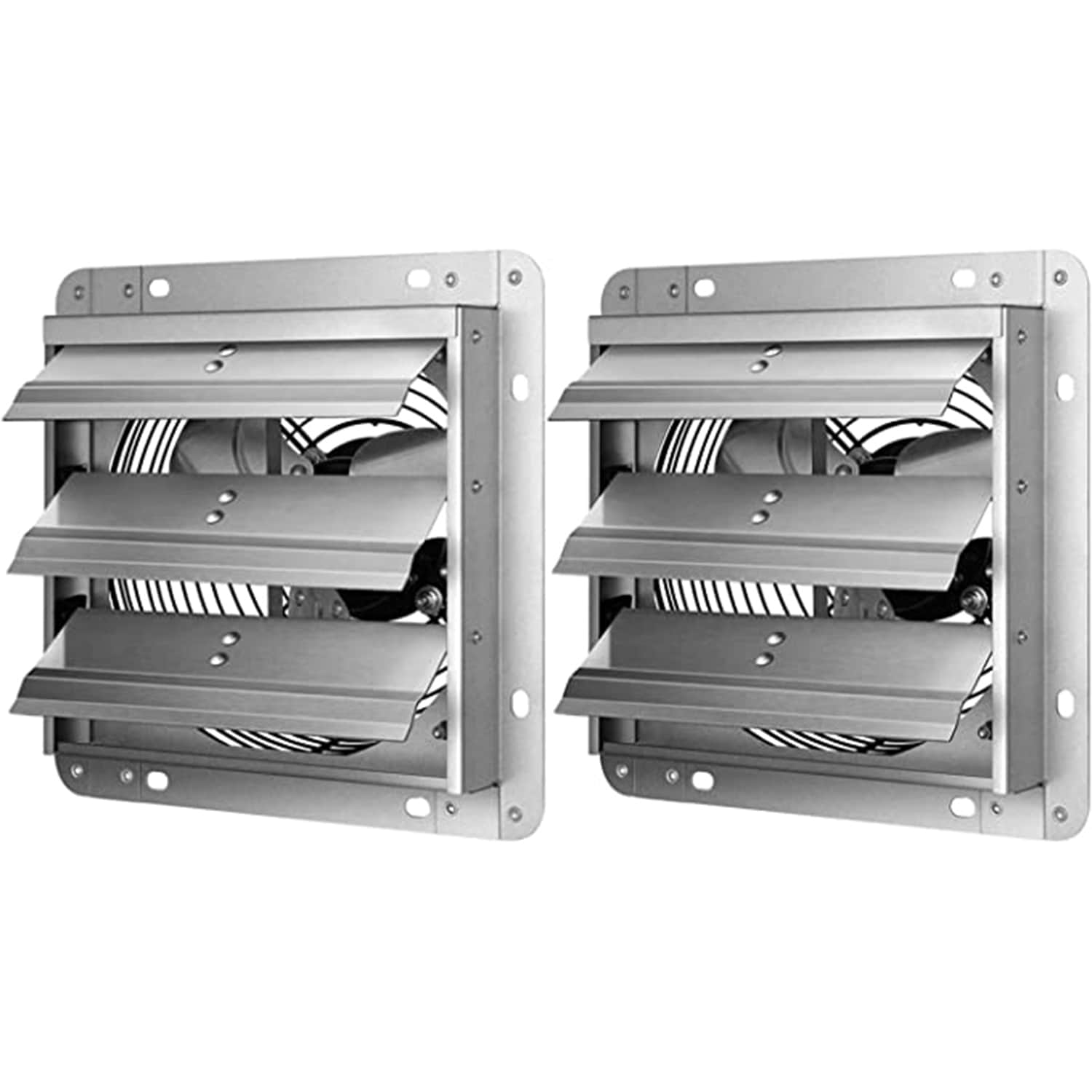 Mondawe MO-H313340 7-Inches 115 -Volt 3 -Speed High Velocity Indoor/Outdoor Silver Industrial Fan