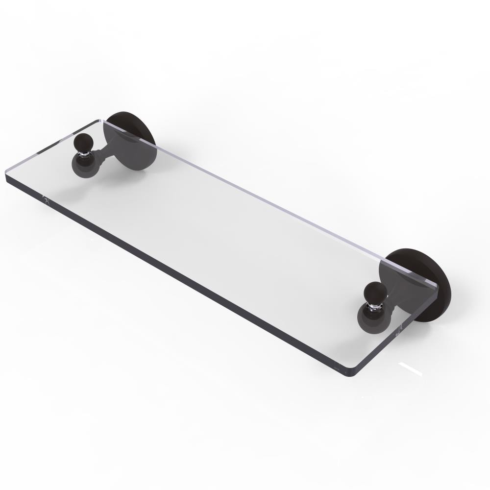 Allied Brass SL-1-16-ORB Shadwell Oil-rubbed Bronze Wall mount Bathroom Shelf ( 16-in x 3.6-in x 5-in )