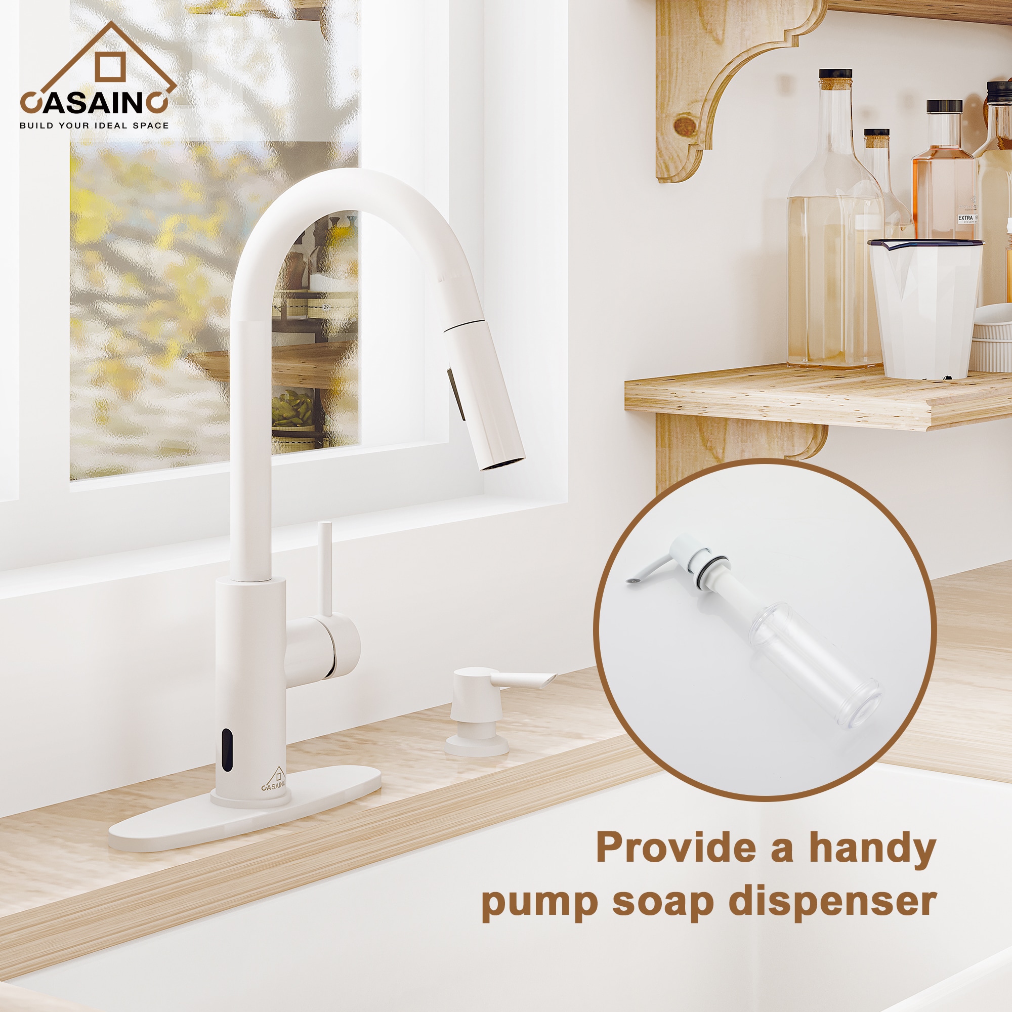 CASAINC CA-W3374-MW Kitchen-Faucets - View #7