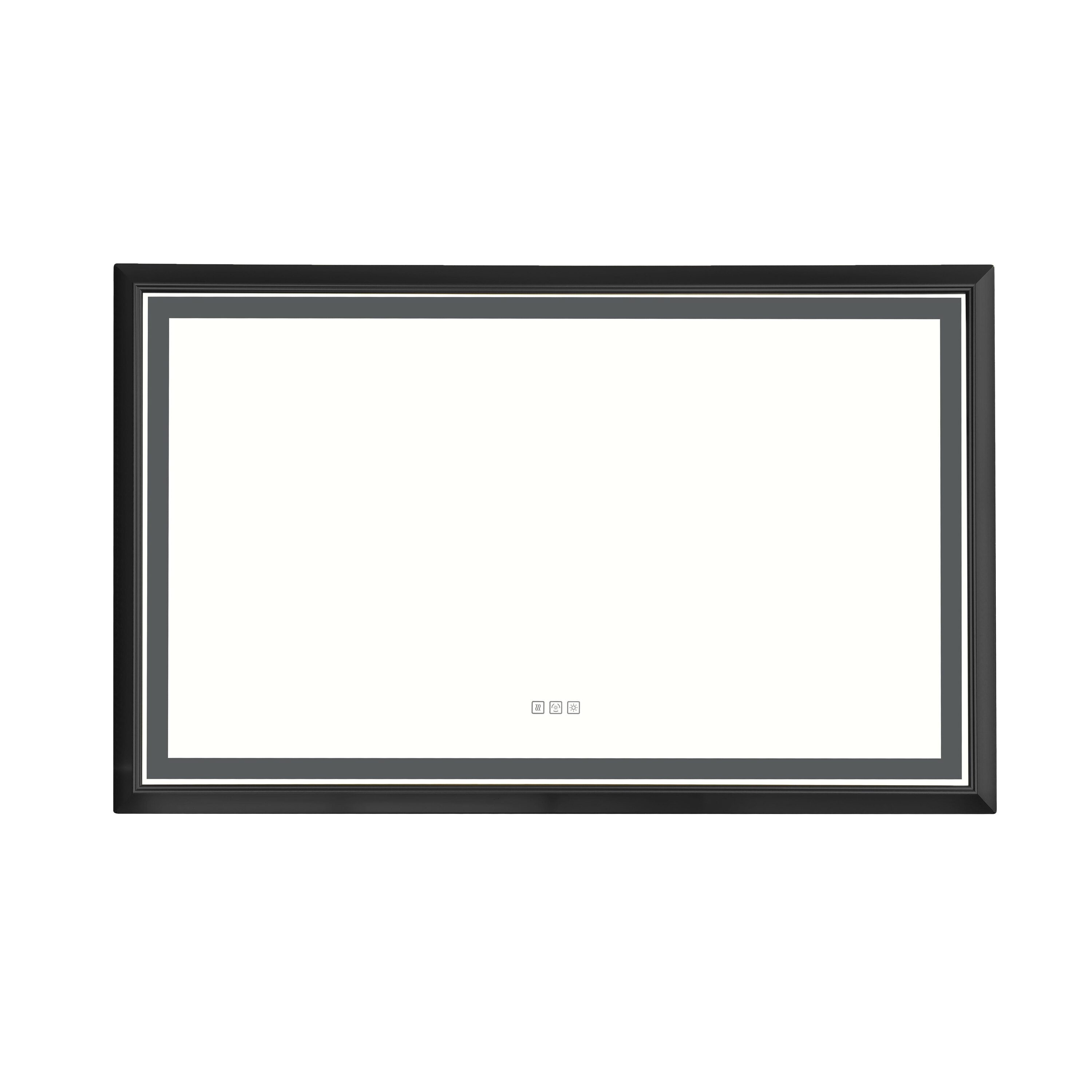 Bayfeve BF-78406-MIR Framed-Bath-Mirrors - View #2
