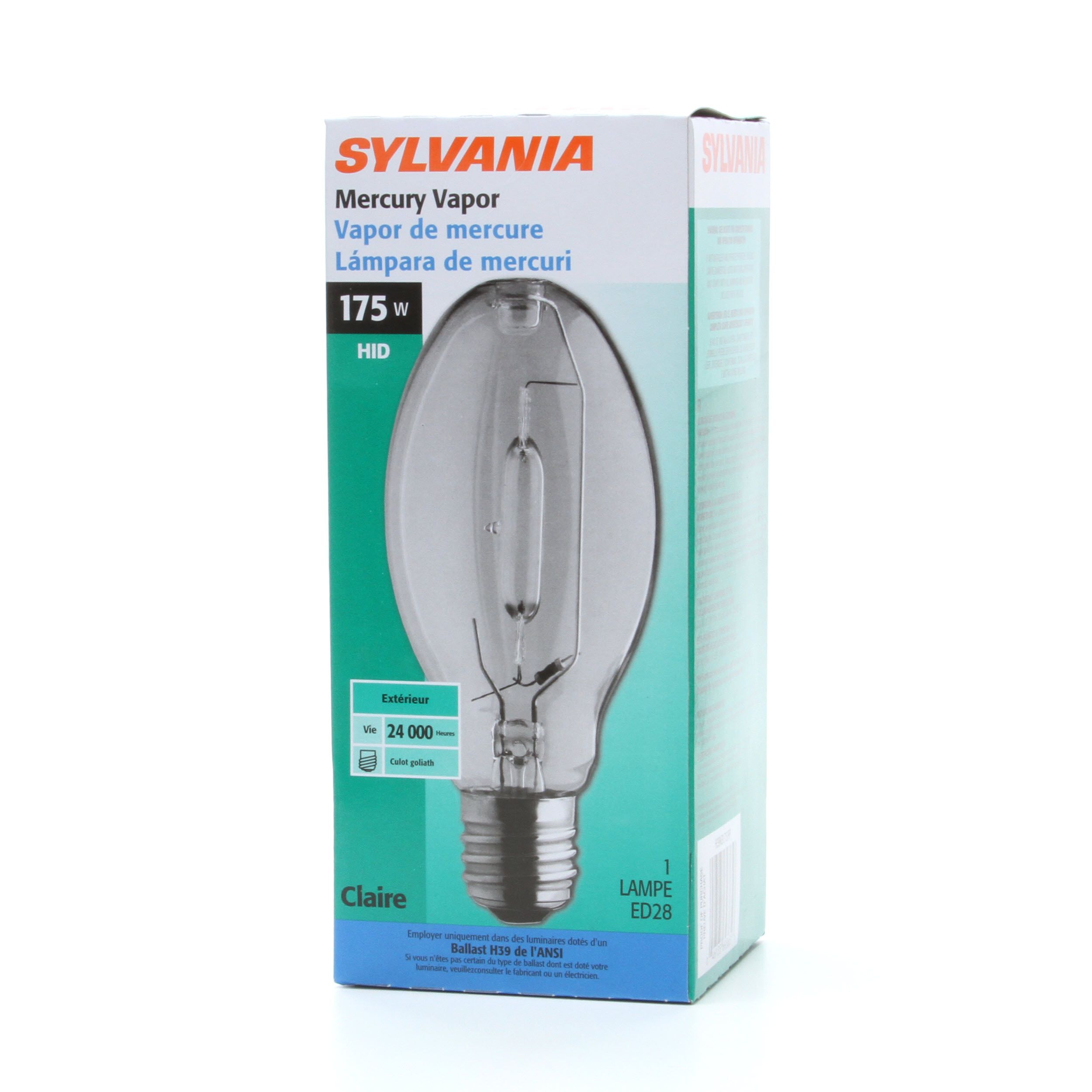 sylvania 175 watt mercury vapor