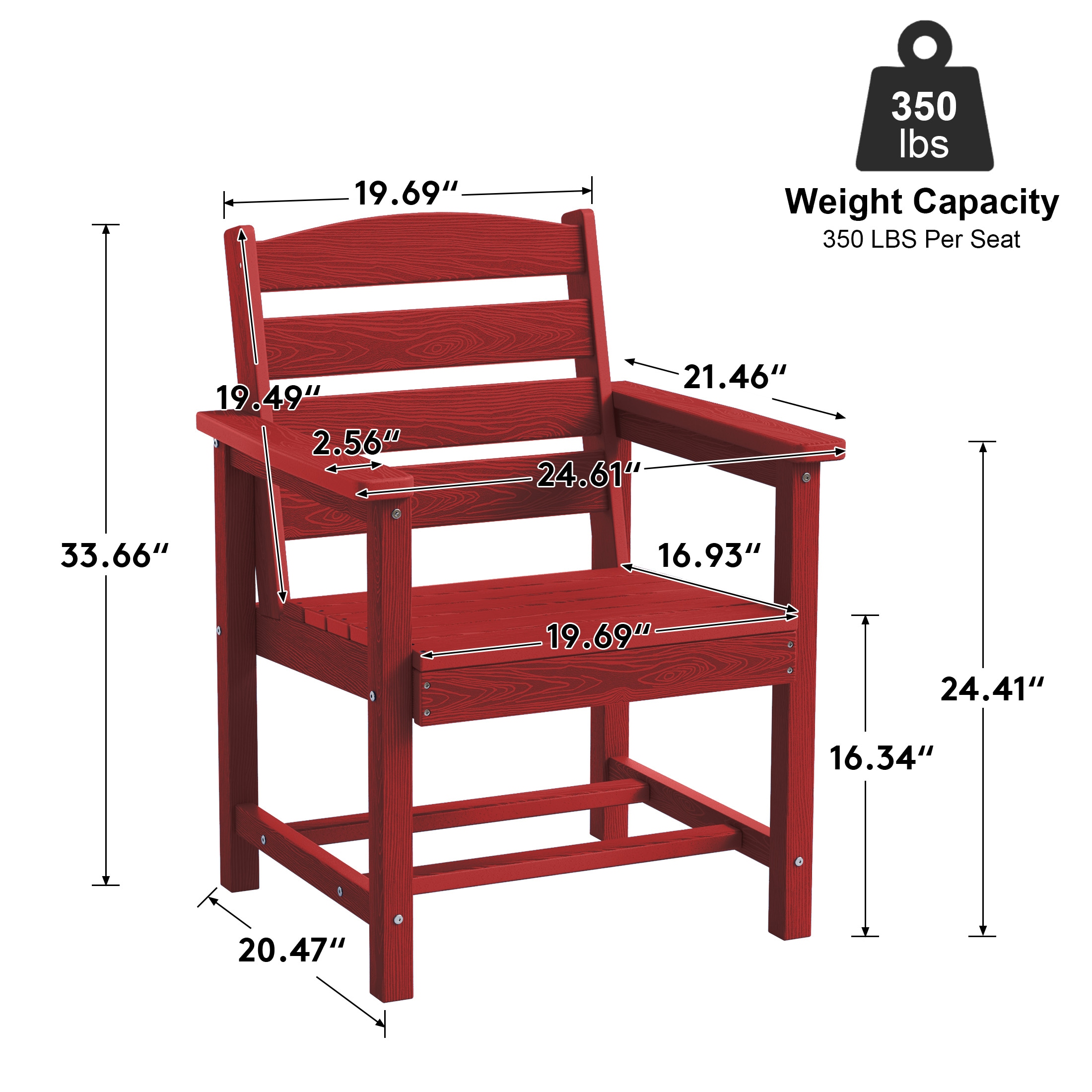 JEAREY JYCY-RED Patio-Chairs - View #4