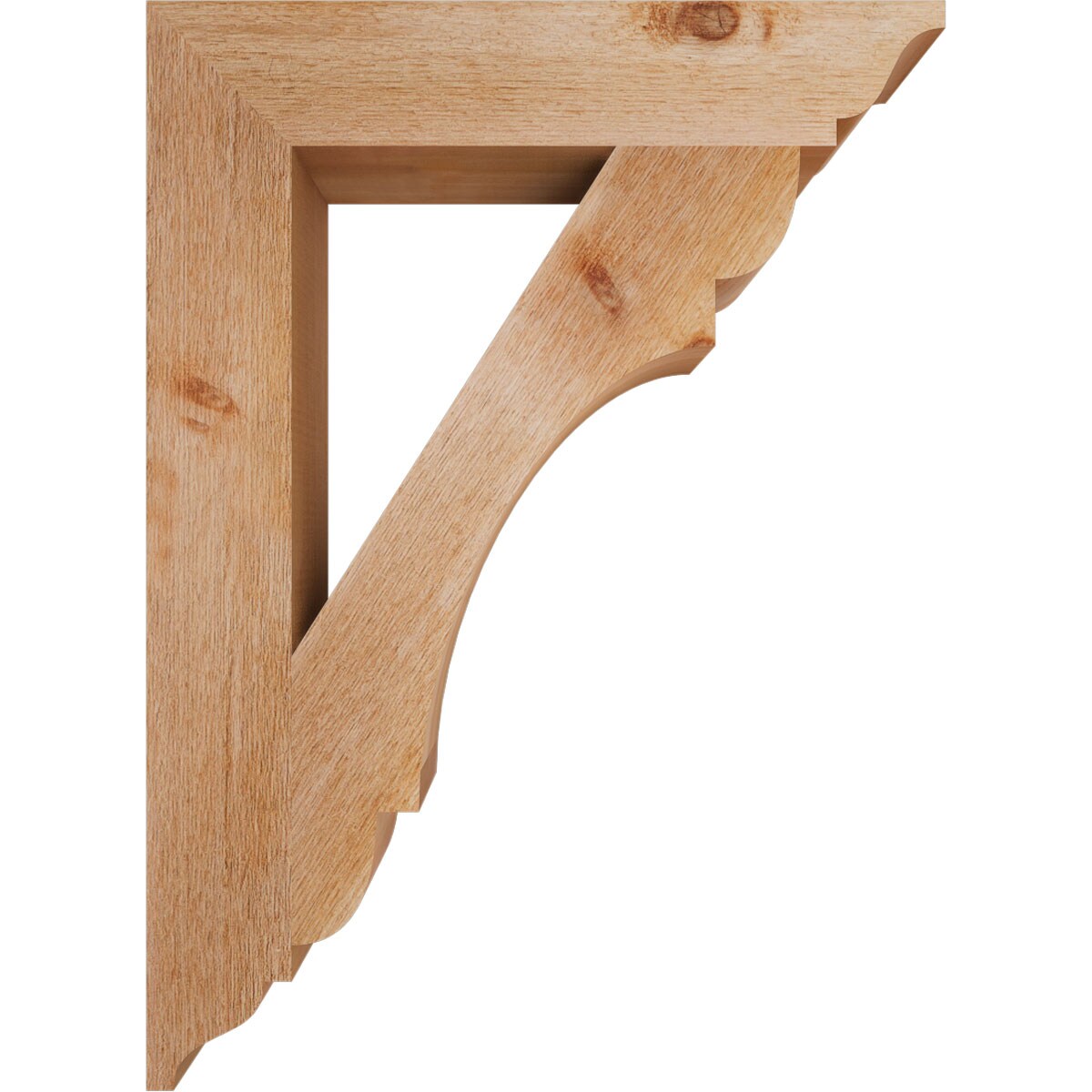 Ekena Millwork BKT04X22X30OLY01RWR Exterior-Brackets-Braces - View #3