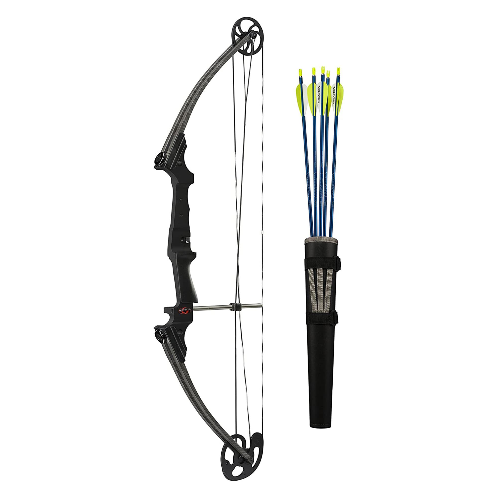 Genesis Archery - Genesis Original Archery Compound Bow and Arrow Set Draw Hand-Left Carbon