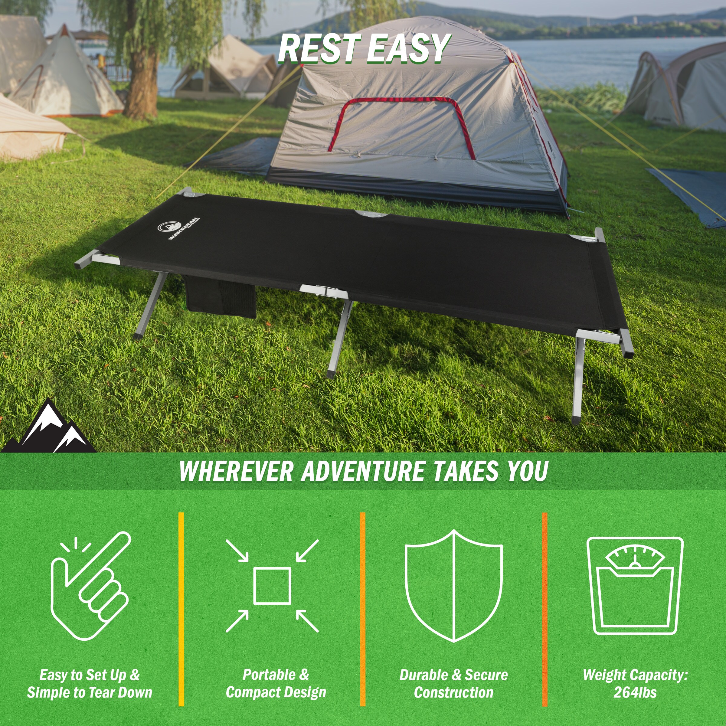 Wakeman 75-CMP1130 Sleeping-Bags - View #3