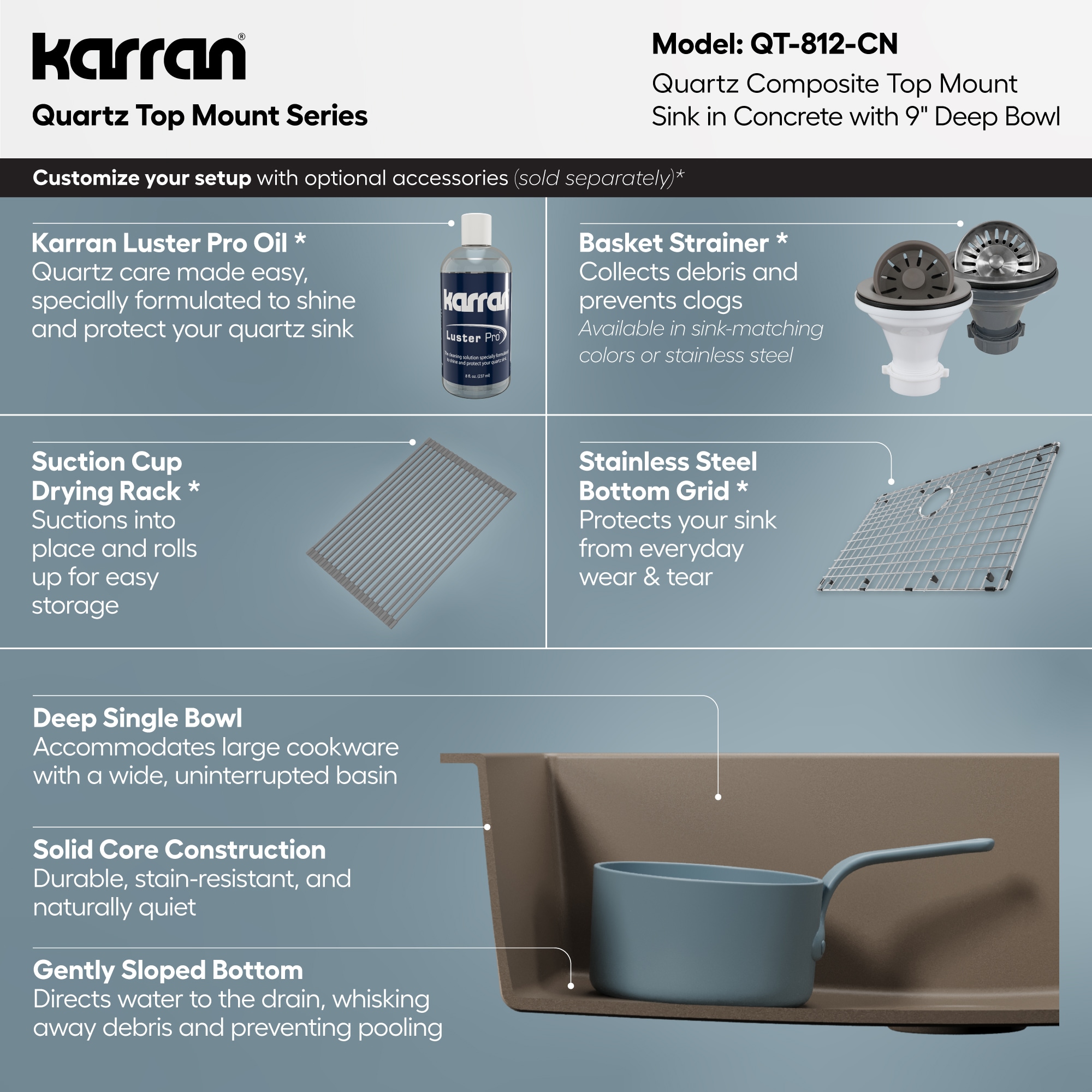 Karran QT-812-CN Kitchen-Sinks - View #6