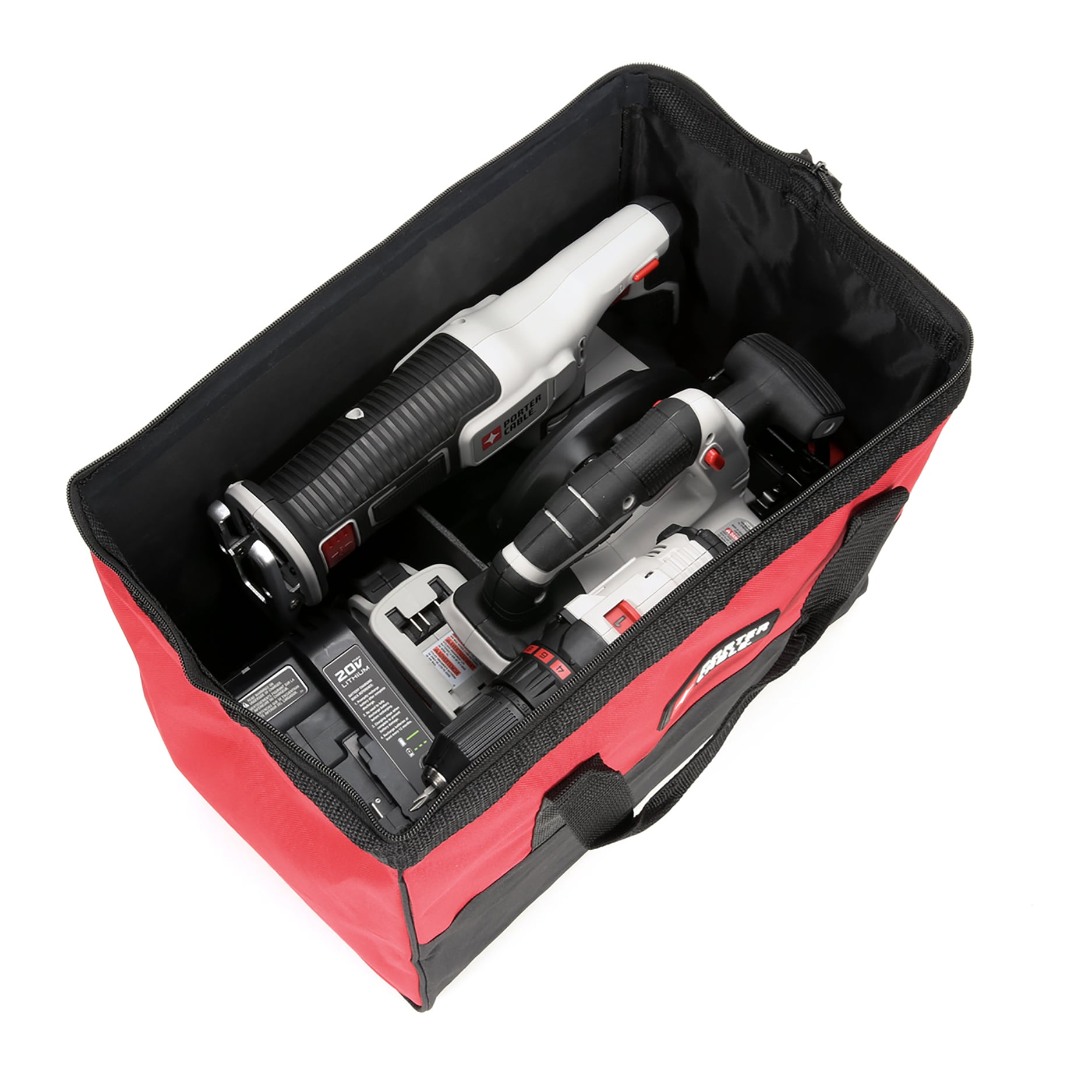 PORTER-CABLE Cordless Drill Combo Kit Power Tool, 4-Tool (PCCK616L4) 