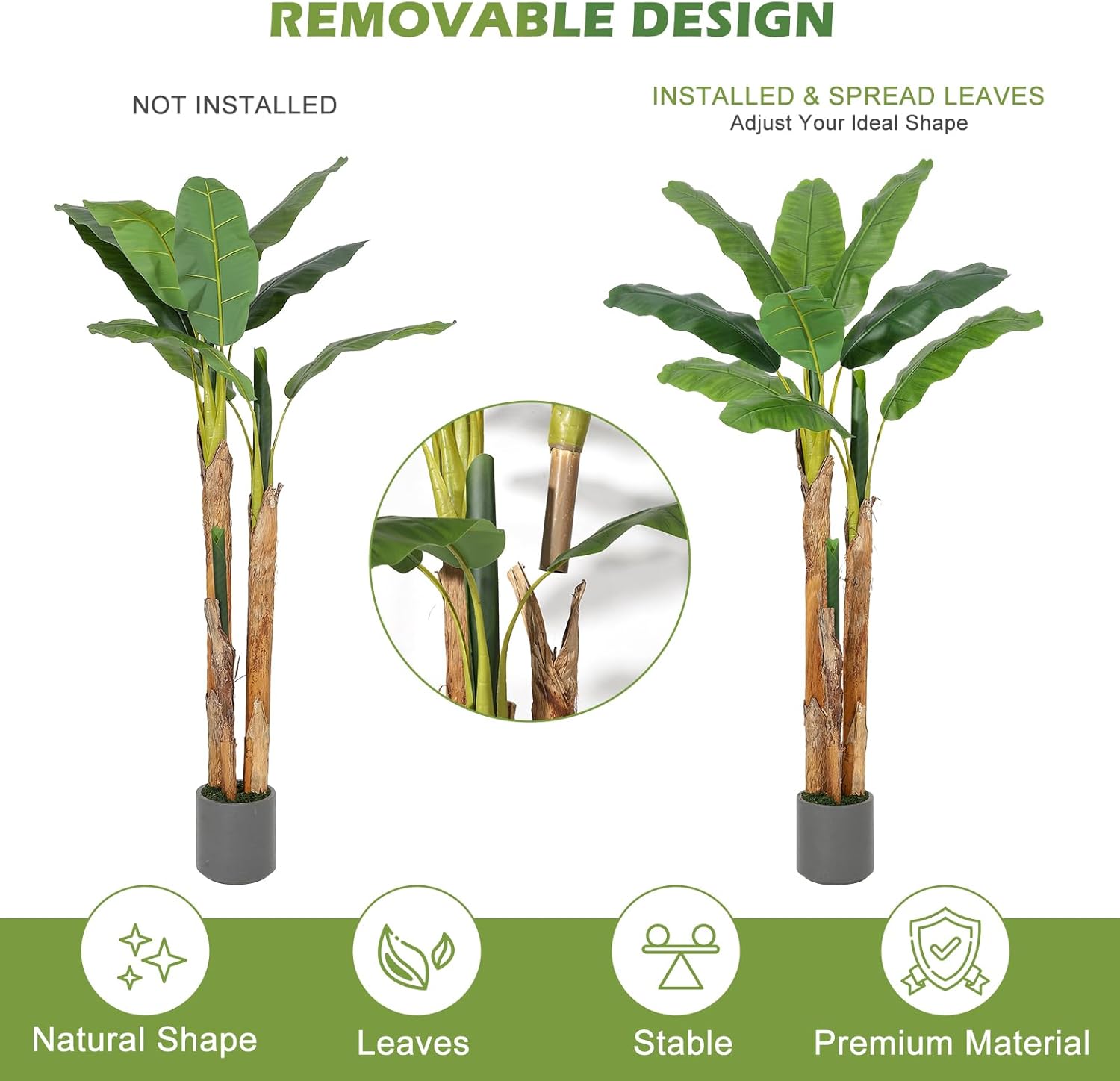 Der Rose LXL-PHK-33EVSUL5 Artificial-Plants-Trees - View #2