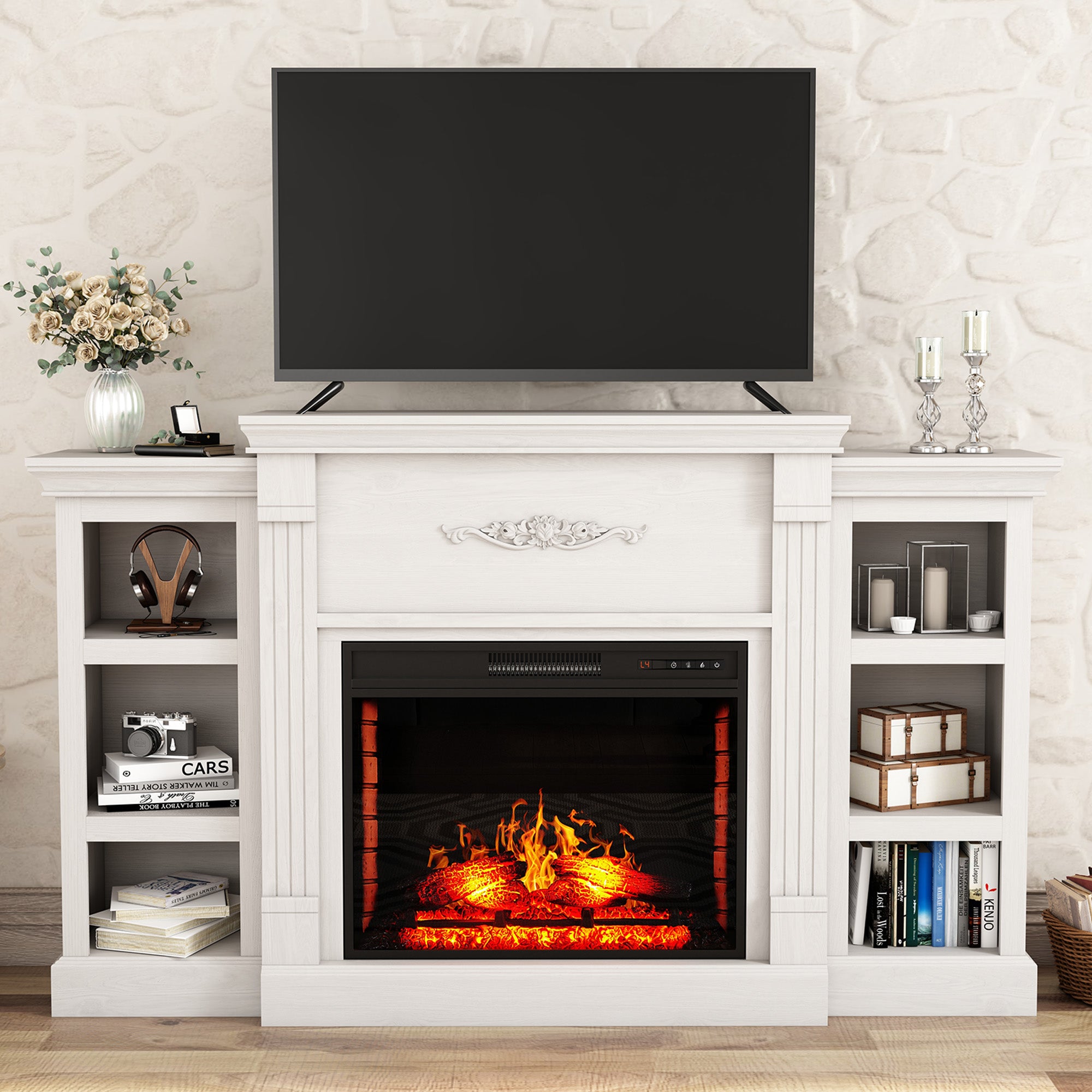 Boyel Living BL-SX1HA70WH Tv-Stands - View #3