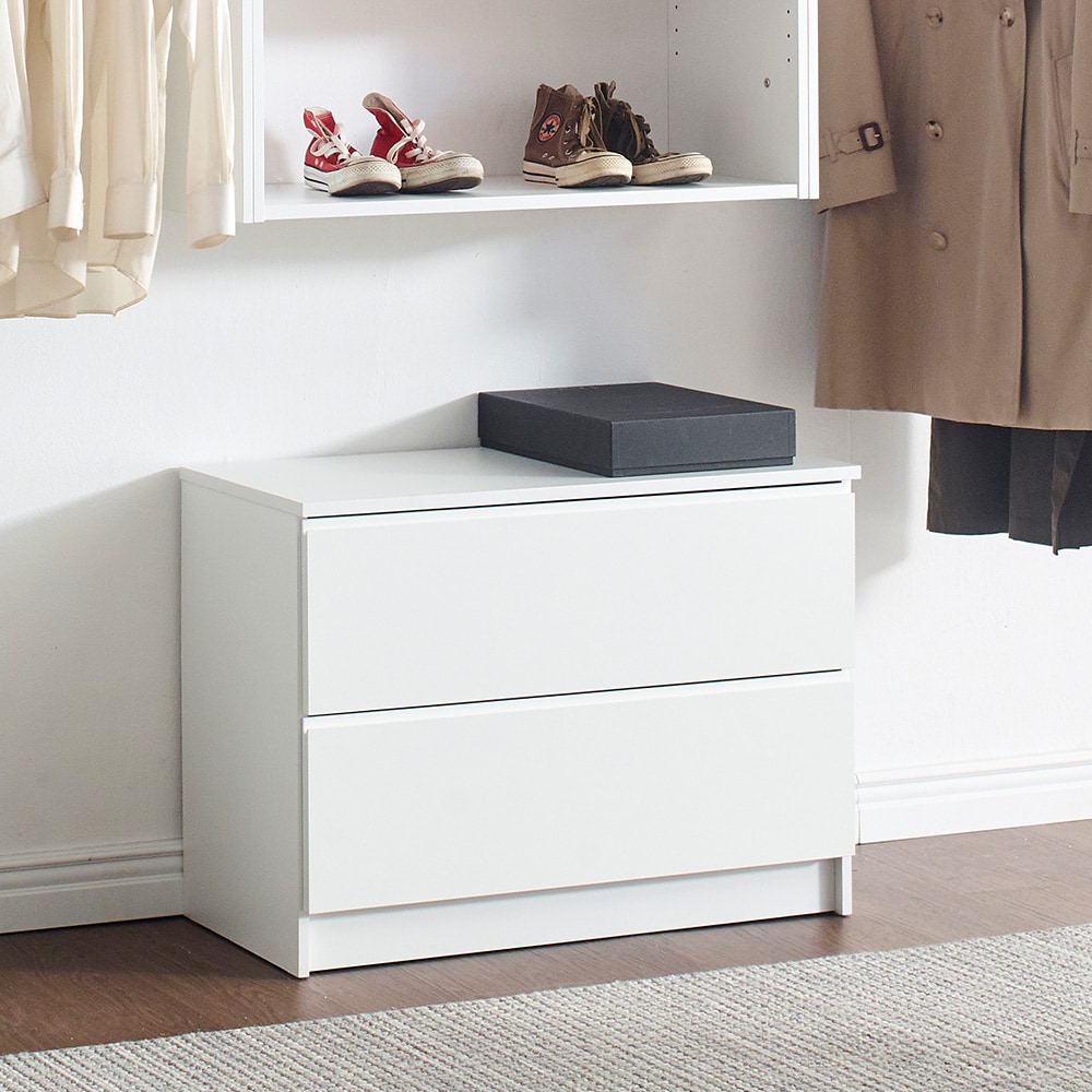 Klair Living DEVI-BCBD WH Wood-Closet-Kits - View #5