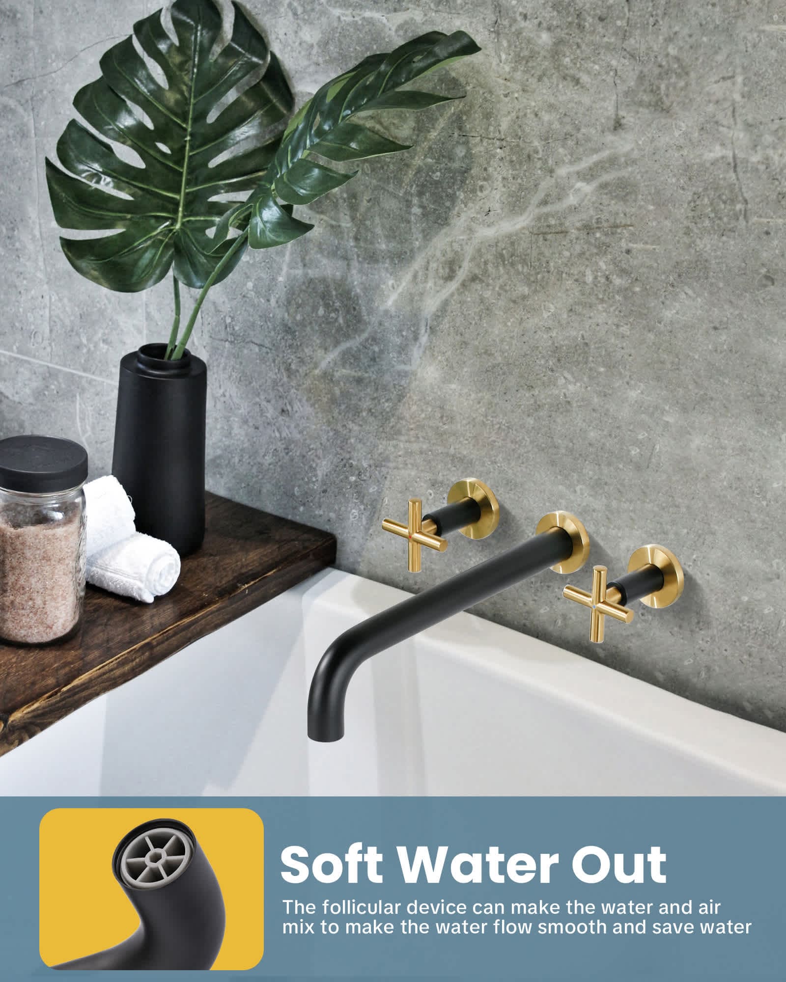 ARCORA AR9202500GB Roman-Tub-Faucets - View #3