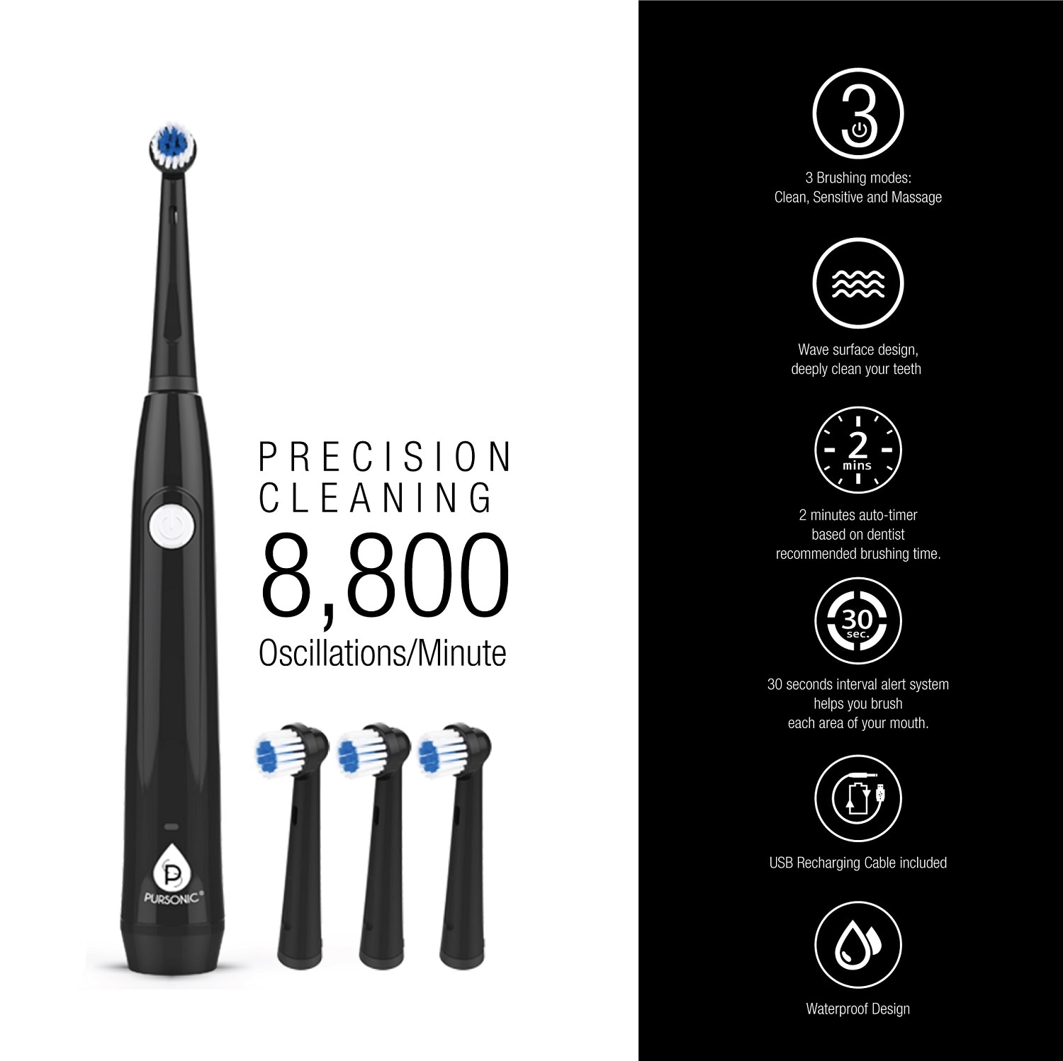 Pursonic 755003502715 Oral-Care - View #2