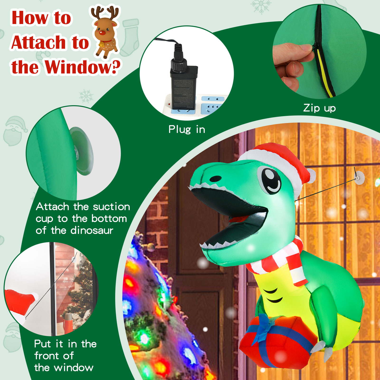 LIVIZA HYS24301US Christmas-Inflatables - View #4