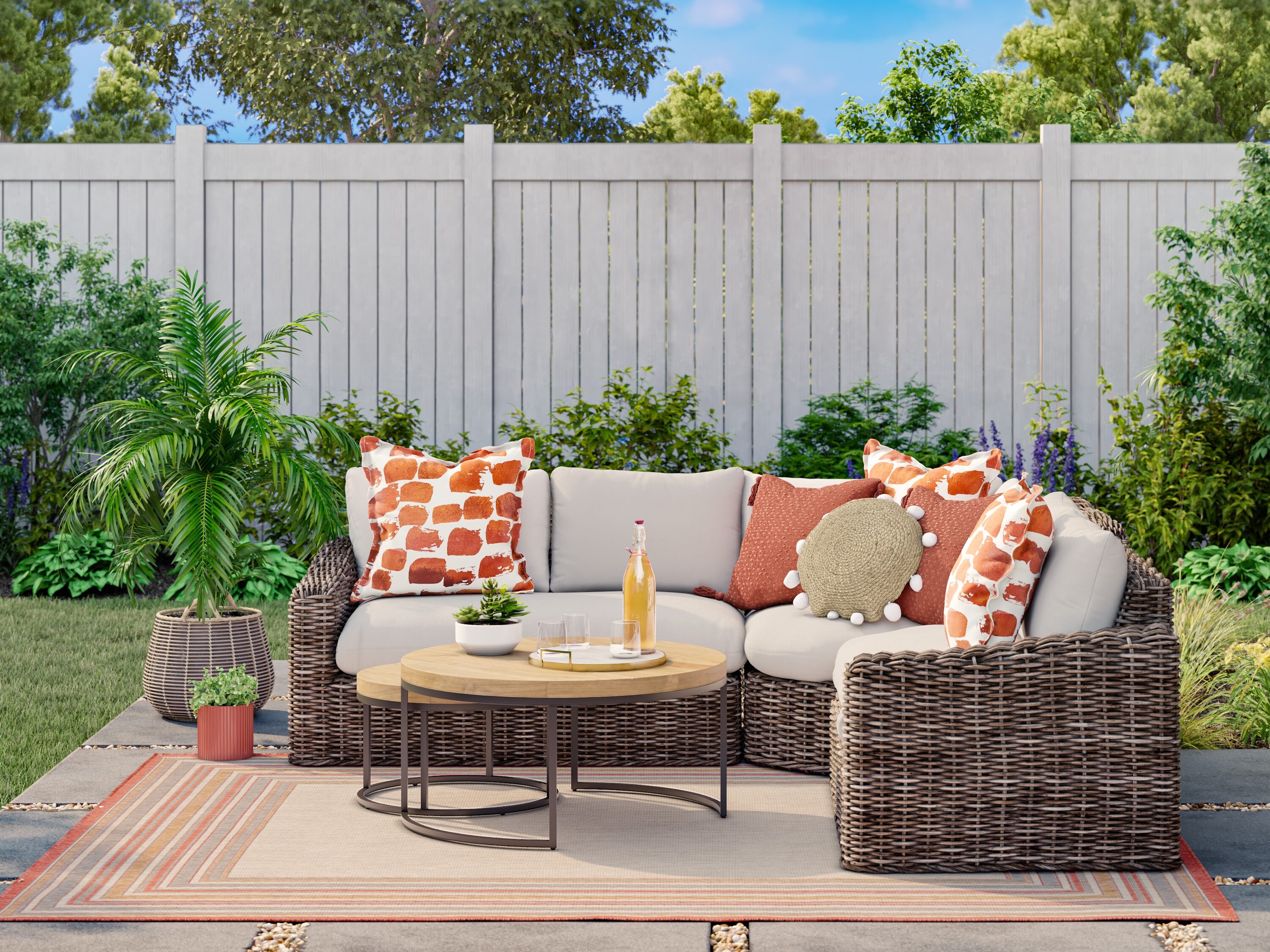 Lowes deals outdoor lounge