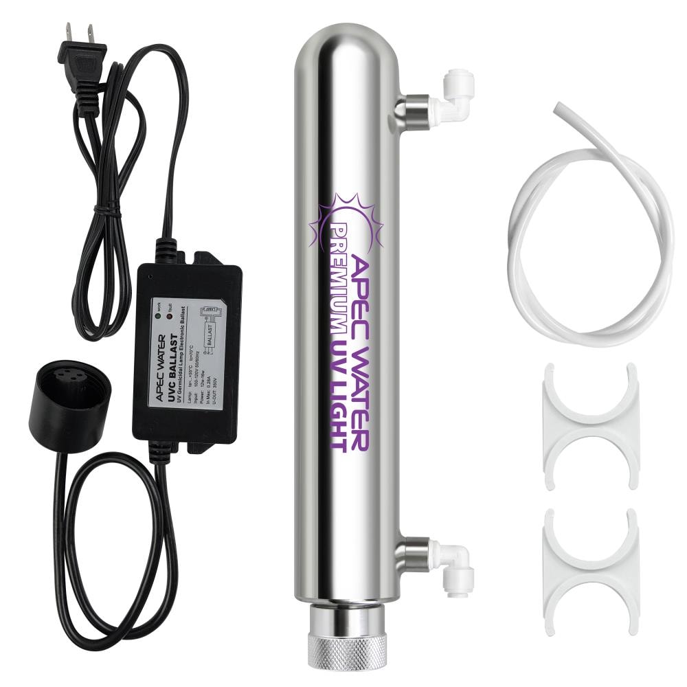 Express Water – UV Water Filter Replacement – UV Water System – 12 Inch UV  Light Housing with 10 inch Bulb – Under Sink and Reverse Osmosis System