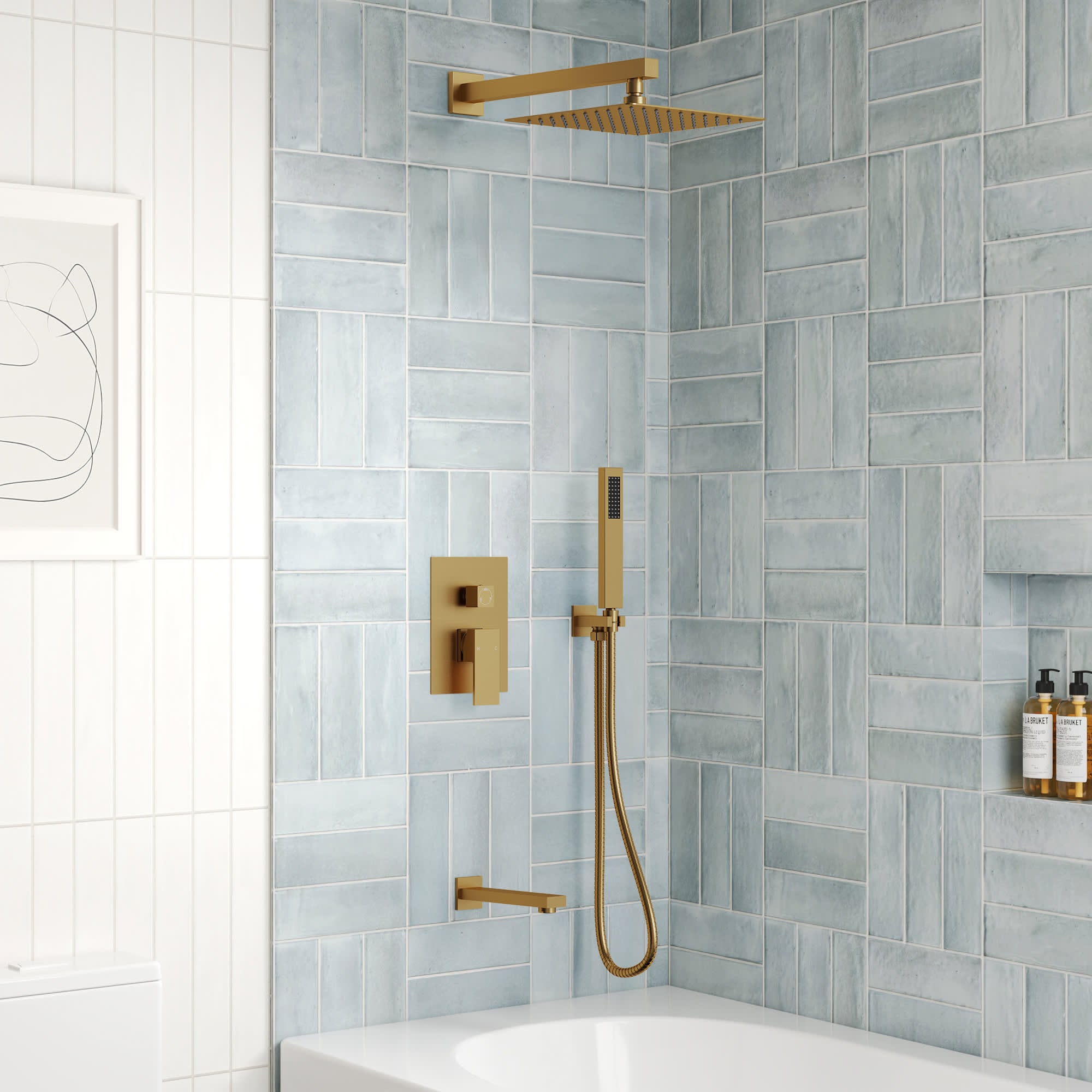 EVERSTEIN M6603GNI-B10BL Tub-Shower-Faucets - View #2