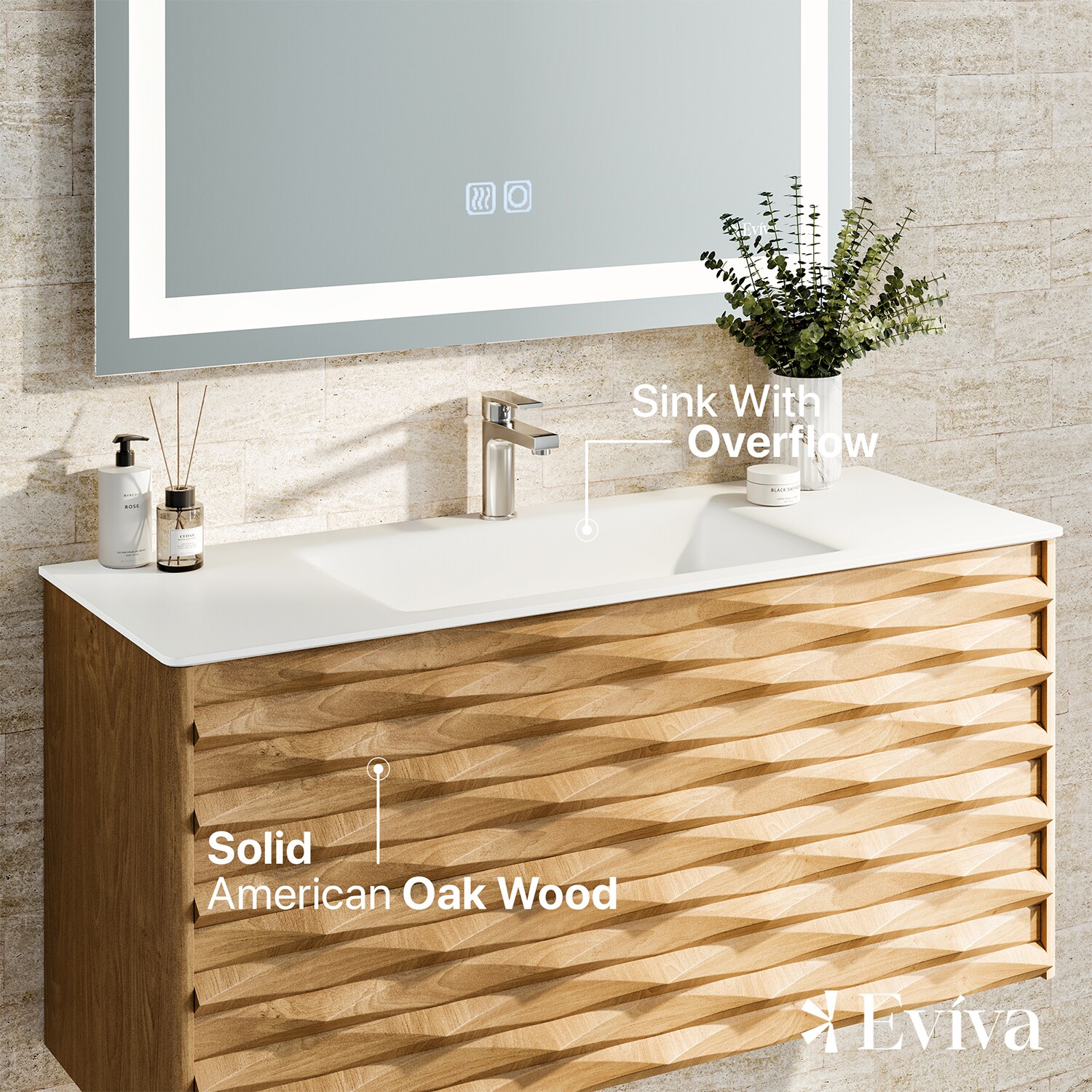 Eviva EVVN126-32OAK Bath-Vanity-Combo - View #4