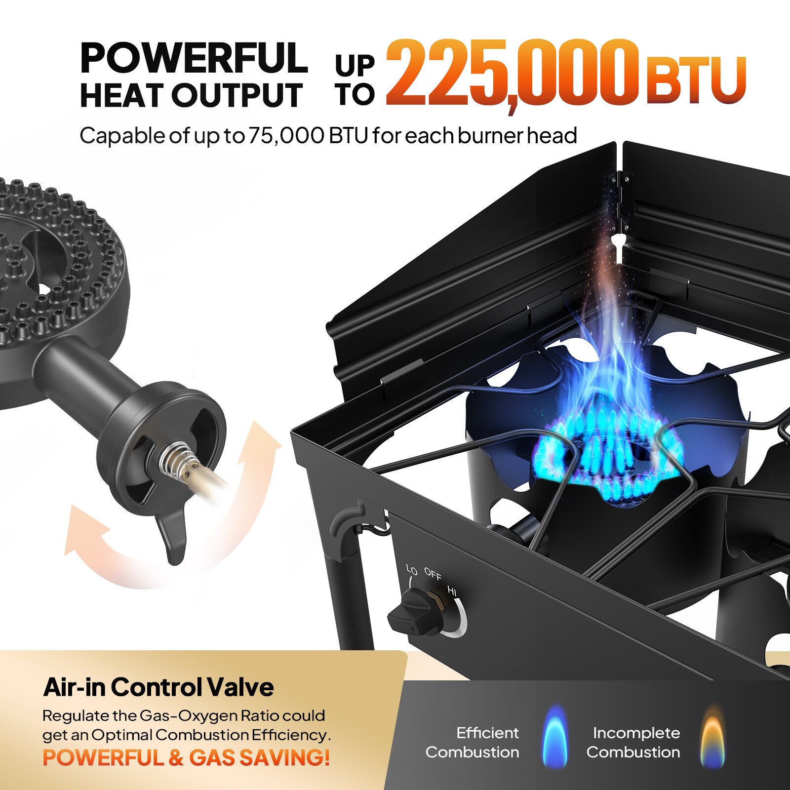 ROVSUN LS-G57000561 Outdoor-Burners-Stoves - View #2