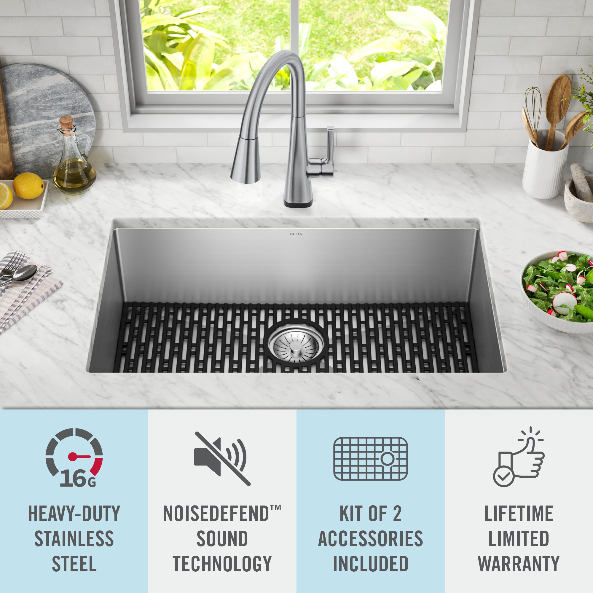 Delta 953034-32S-SS Kitchen-Sinks - View #3