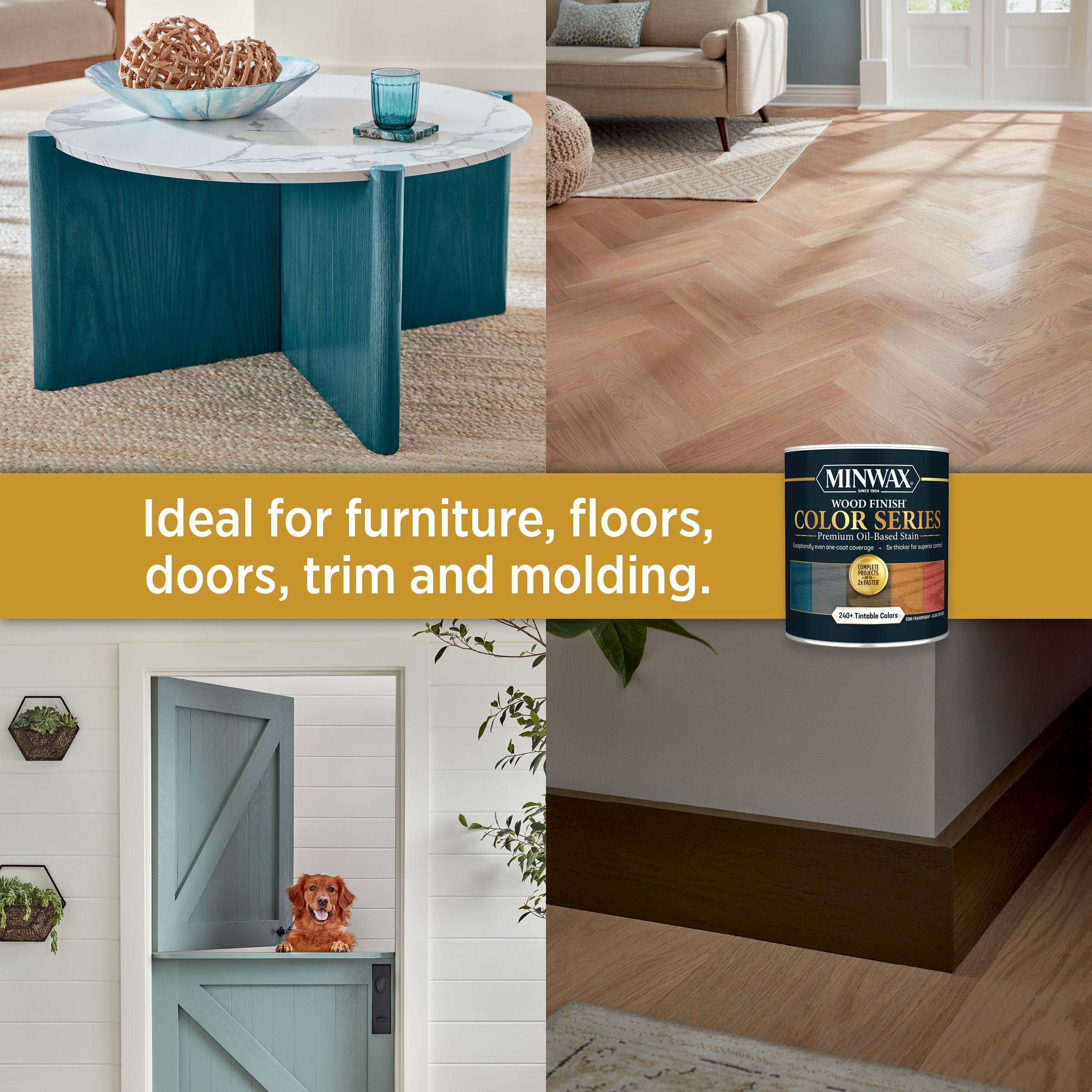 Minwax Wood Finish Color Series Oil-based Clear Tint Base Semi ...