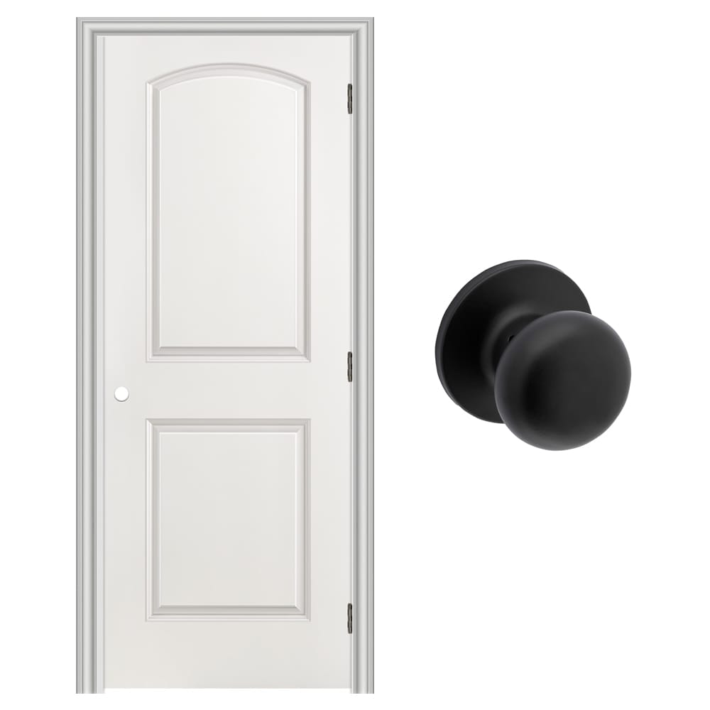 RELIABILT Baron Satin Nickel Interior/Exterior Hall/Closet Passage Door Knob  in the Door Knobs department at
